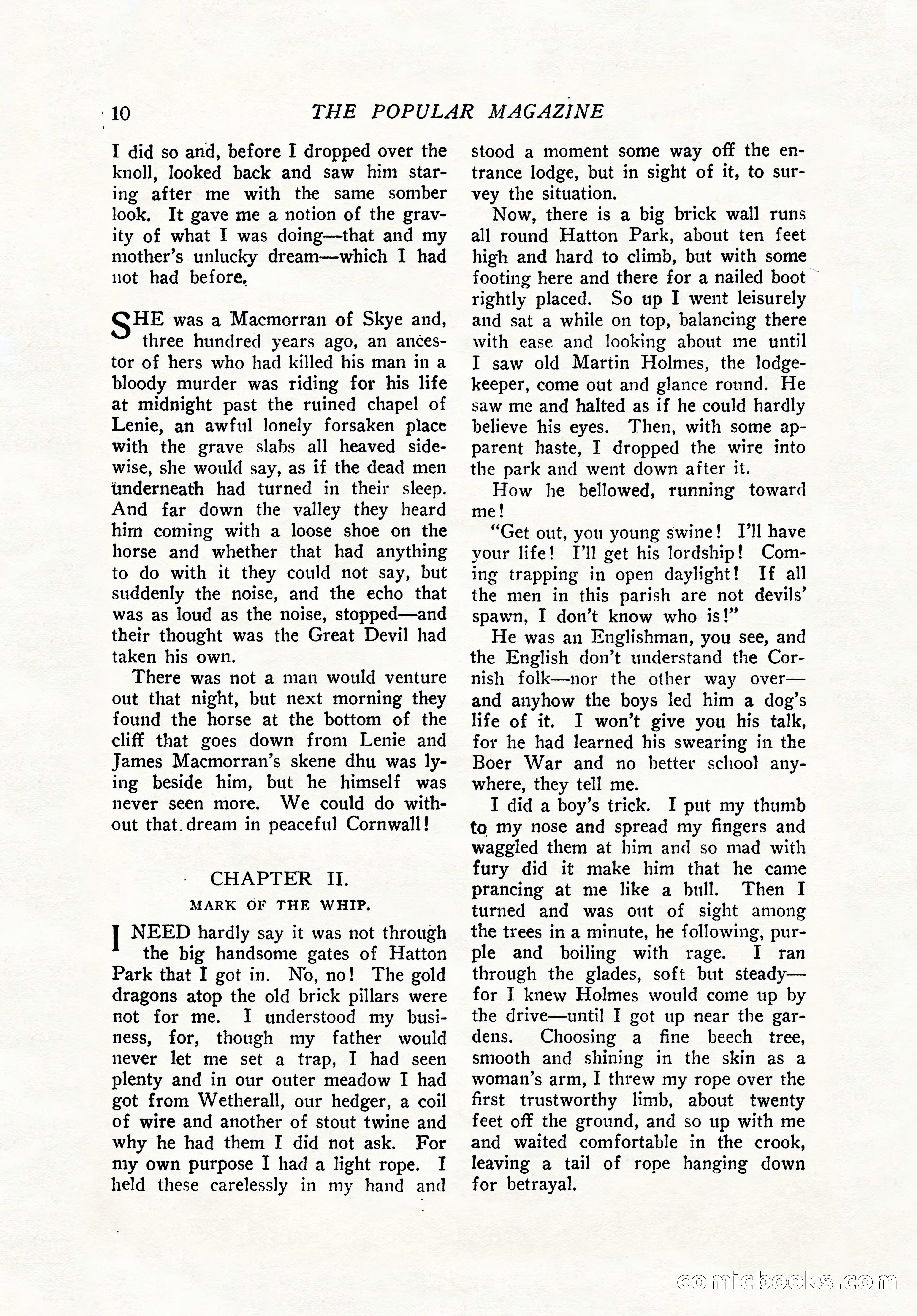 The Popular Magazine, Holiday Number — page 12 of 196
