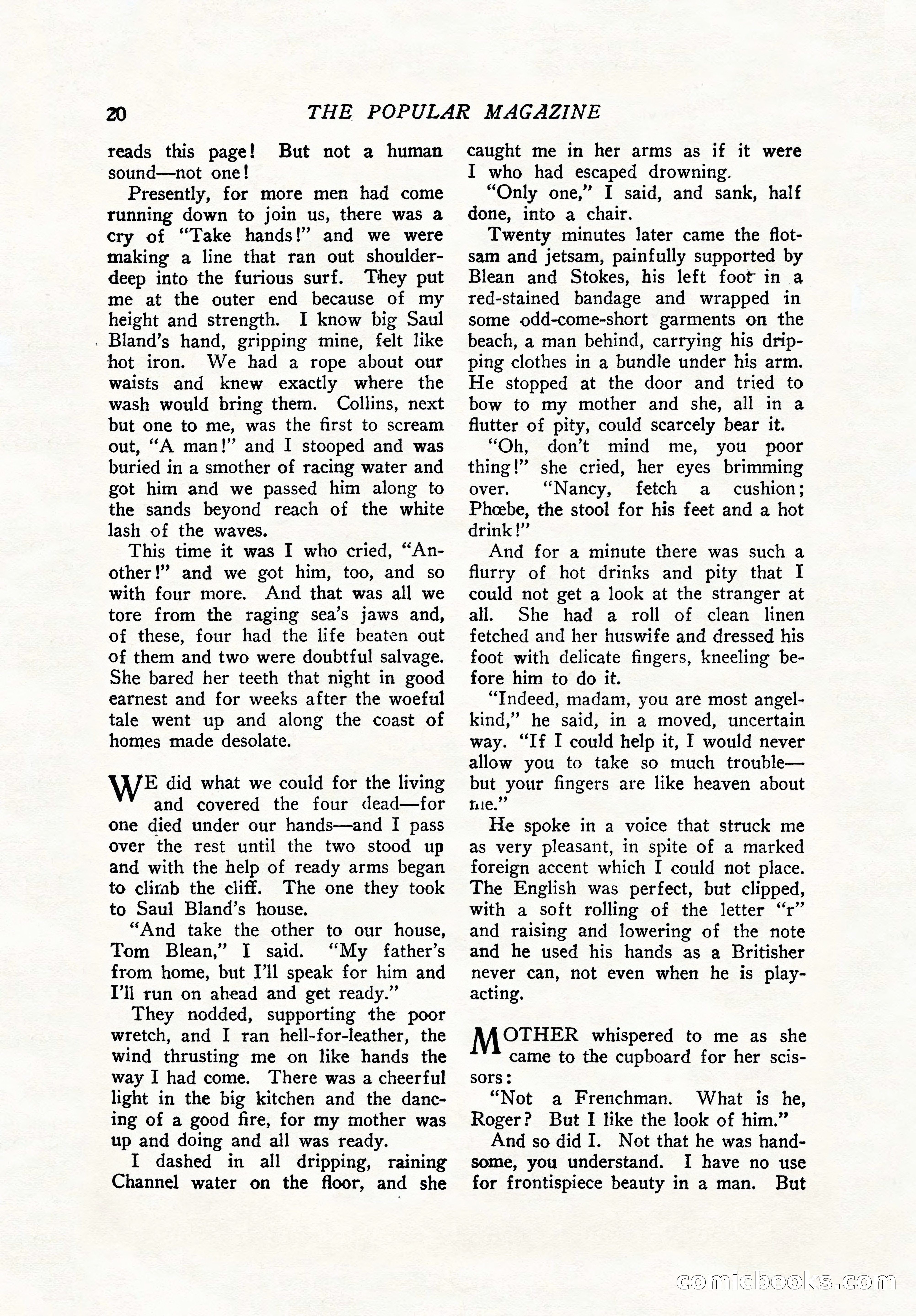 The Popular Magazine, Holiday Number — page 22 of 196