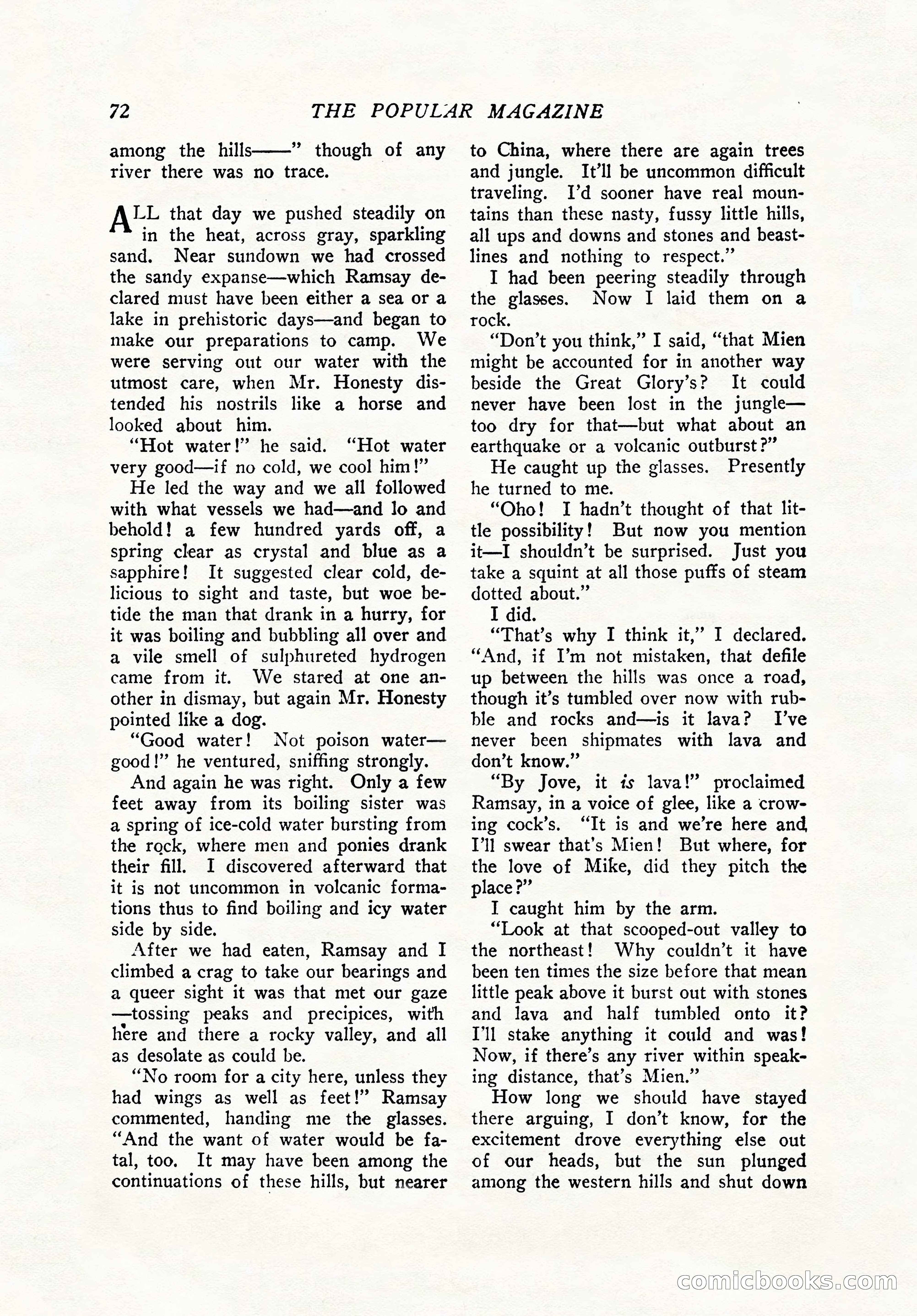 The Popular Magazine, Holiday Number — page 74 of 196