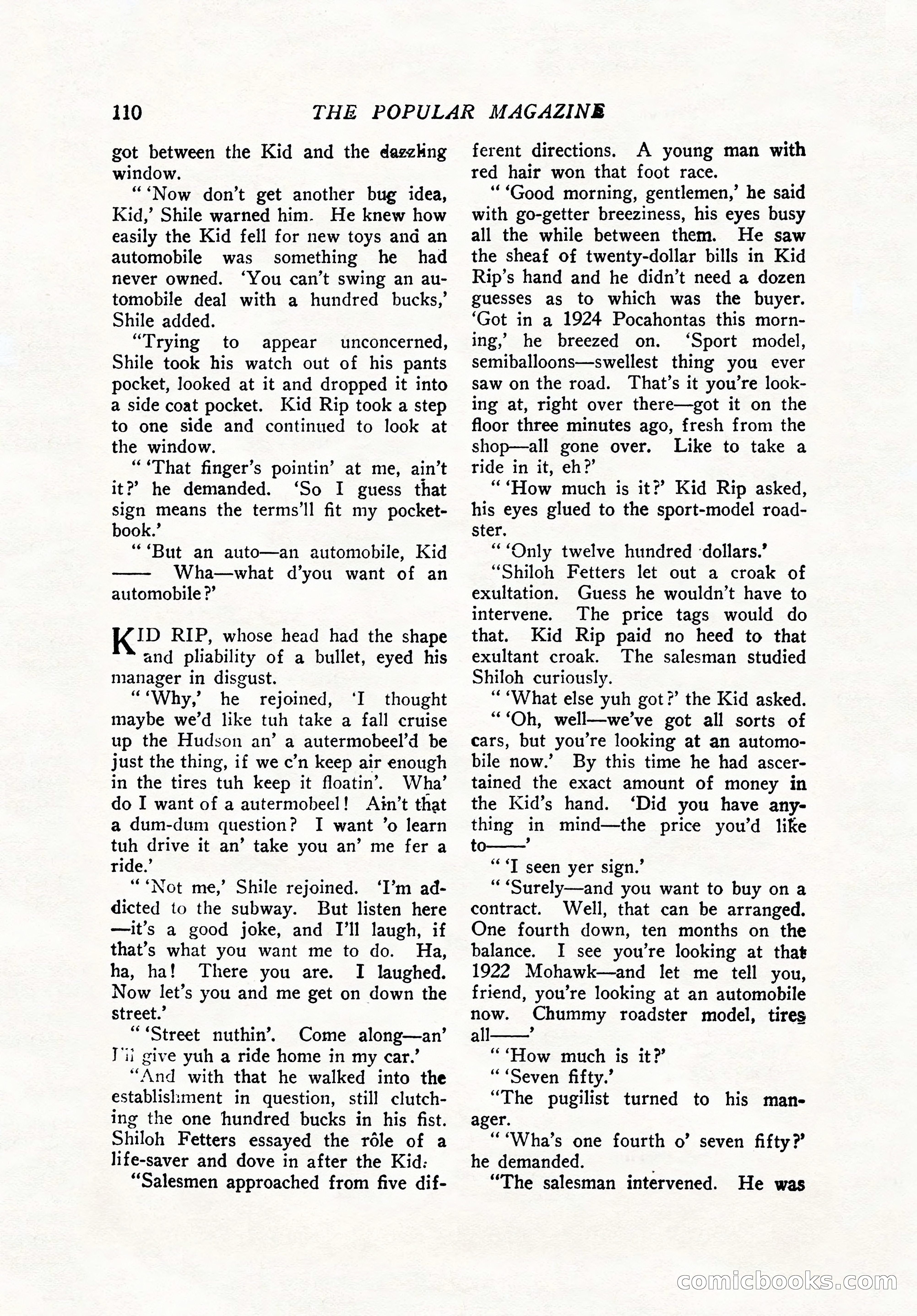 The Popular Magazine, Holiday Number — page 112 of 196