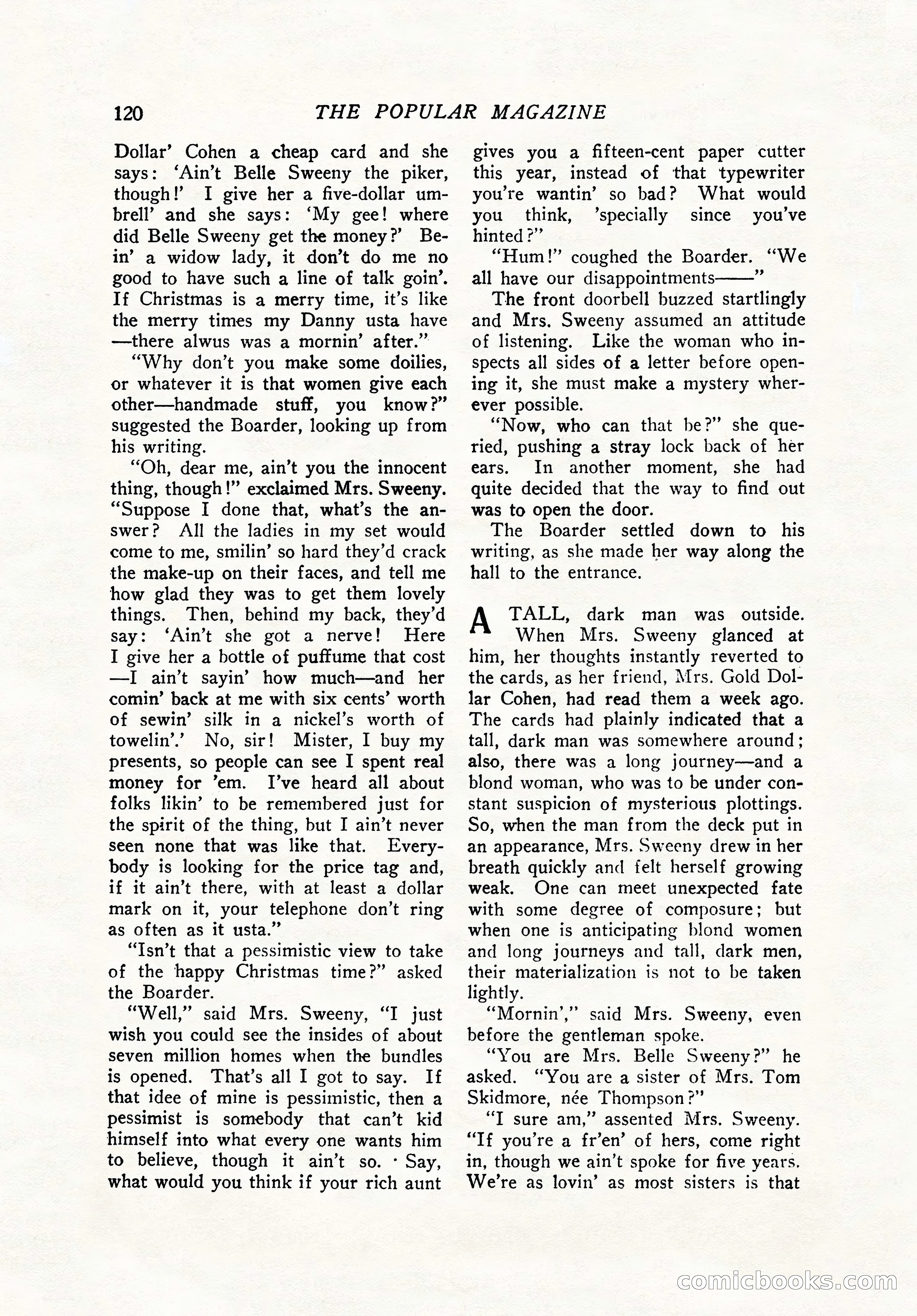 The Popular Magazine, Holiday Number — page 122 of 196