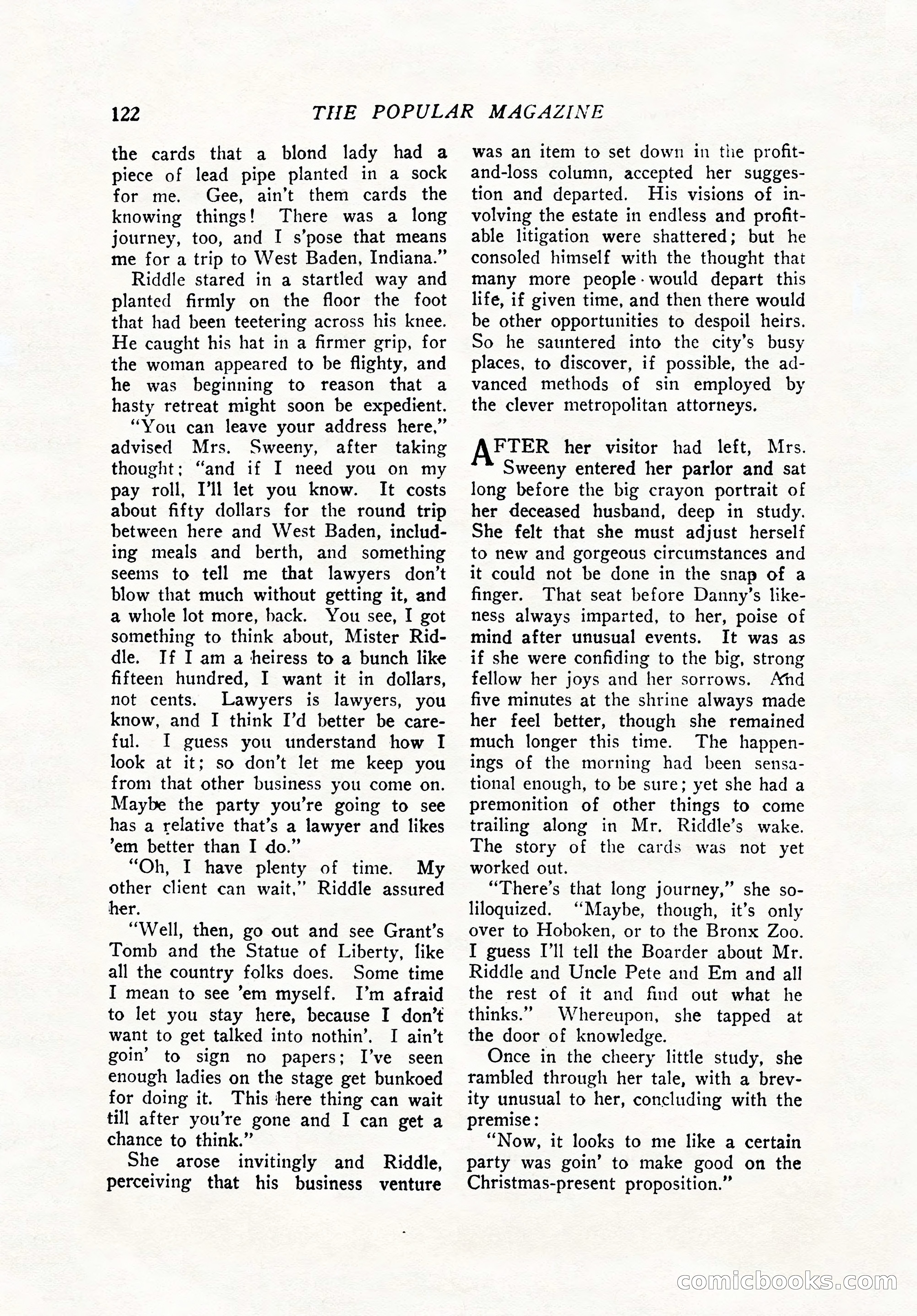 The Popular Magazine, Holiday Number — page 124 of 196