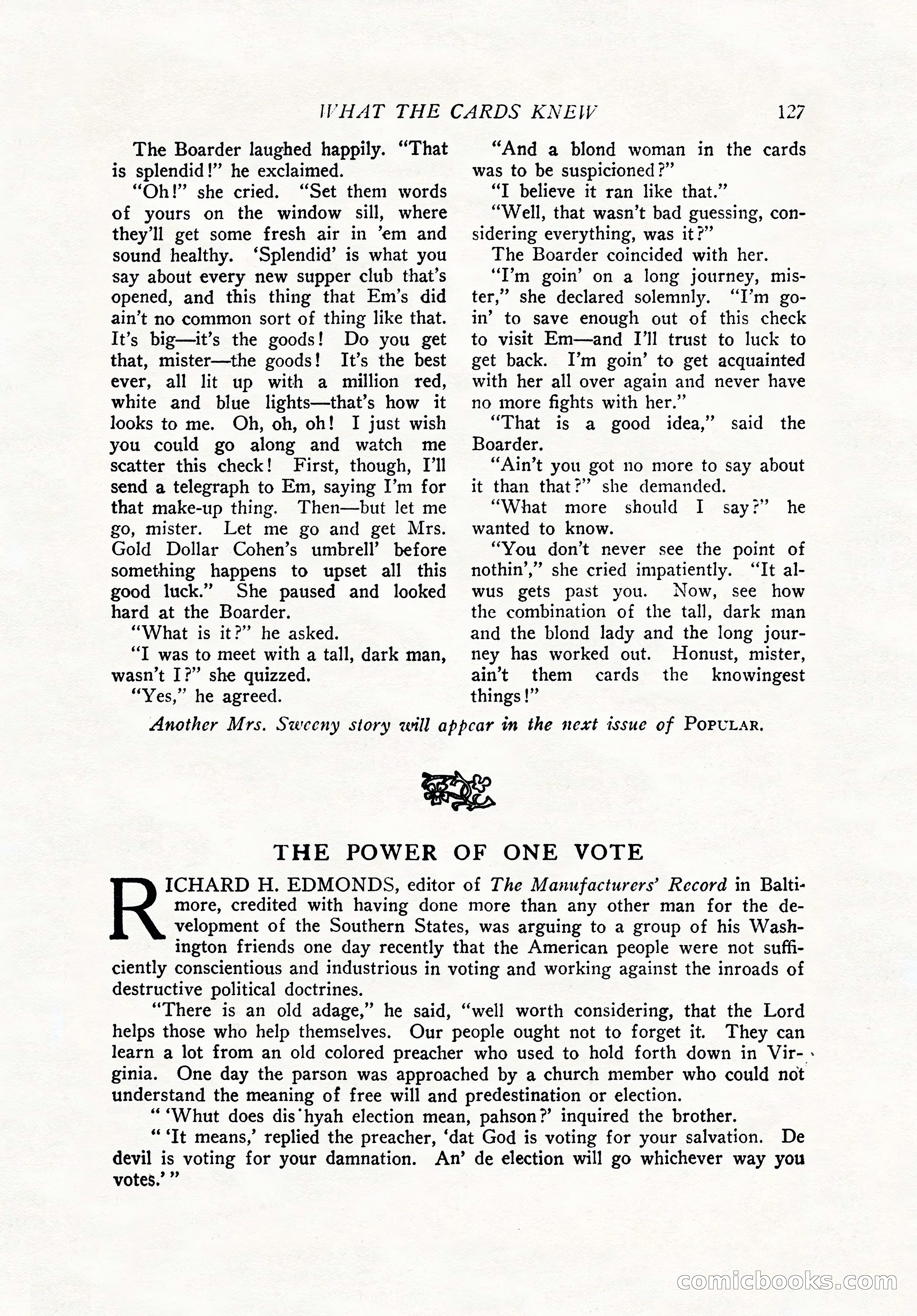 The Popular Magazine, Holiday Number — page 129 of 196