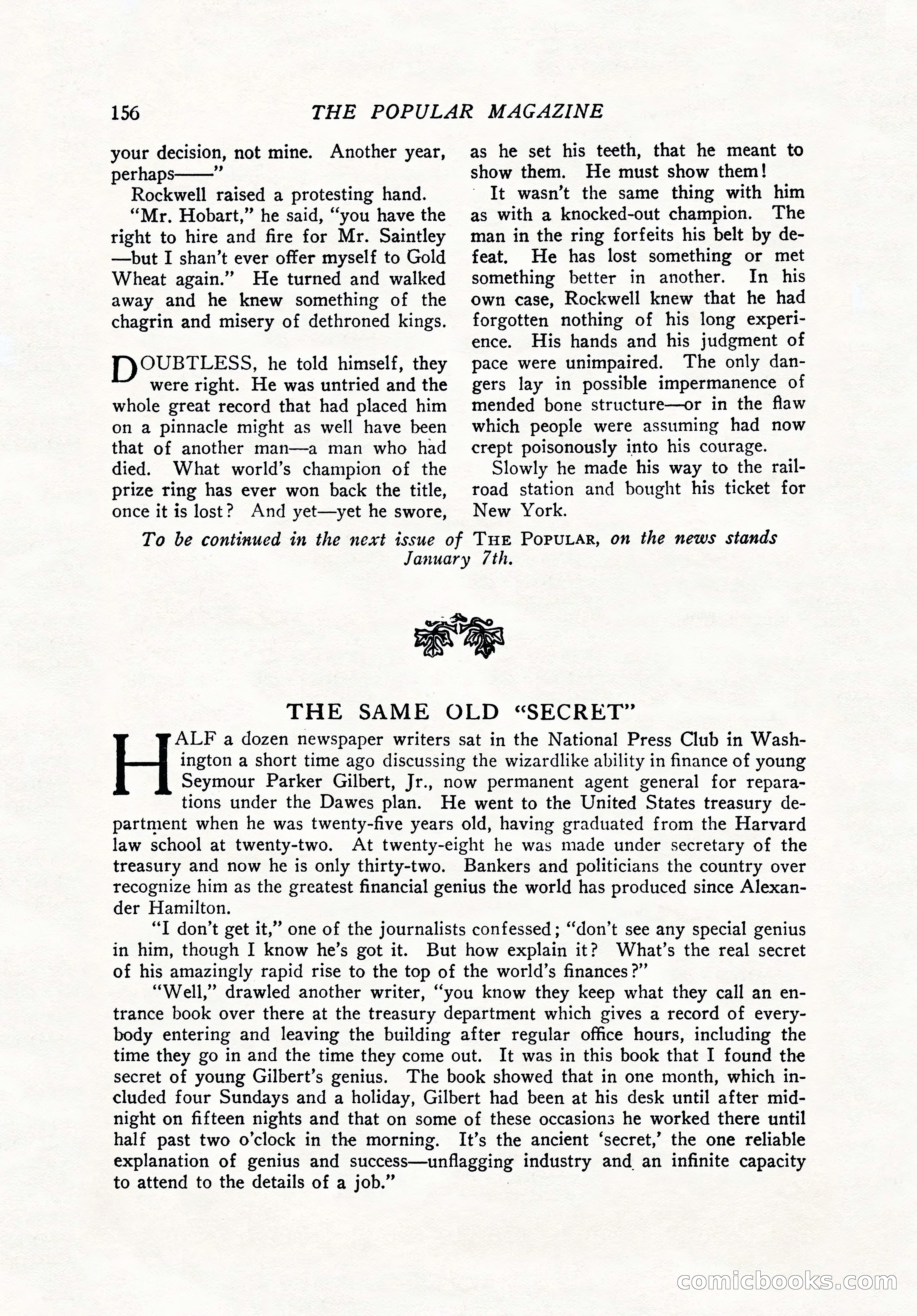 The Popular Magazine, Holiday Number — page 158 of 196