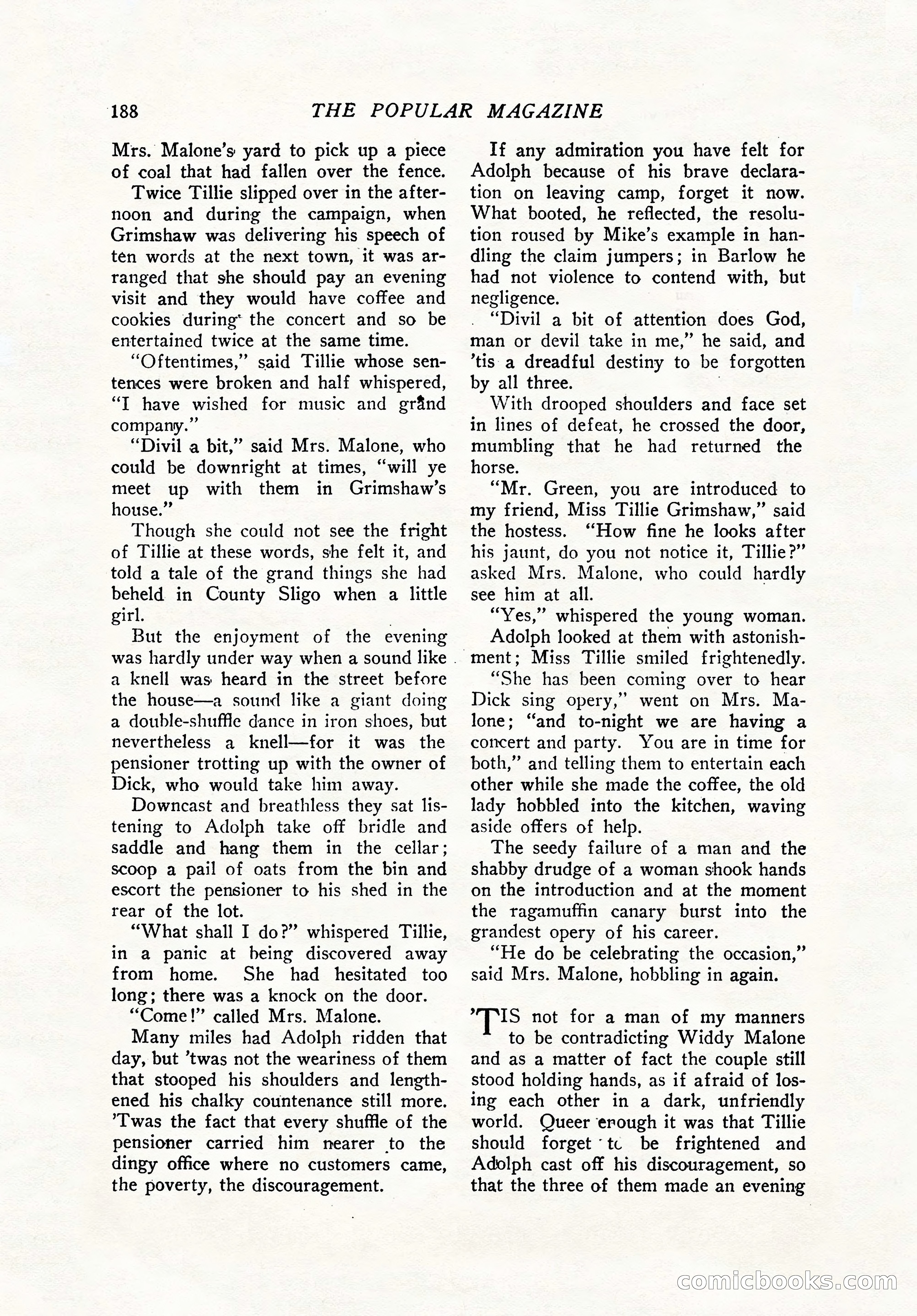 The Popular Magazine, Holiday Number — page 190 of 196