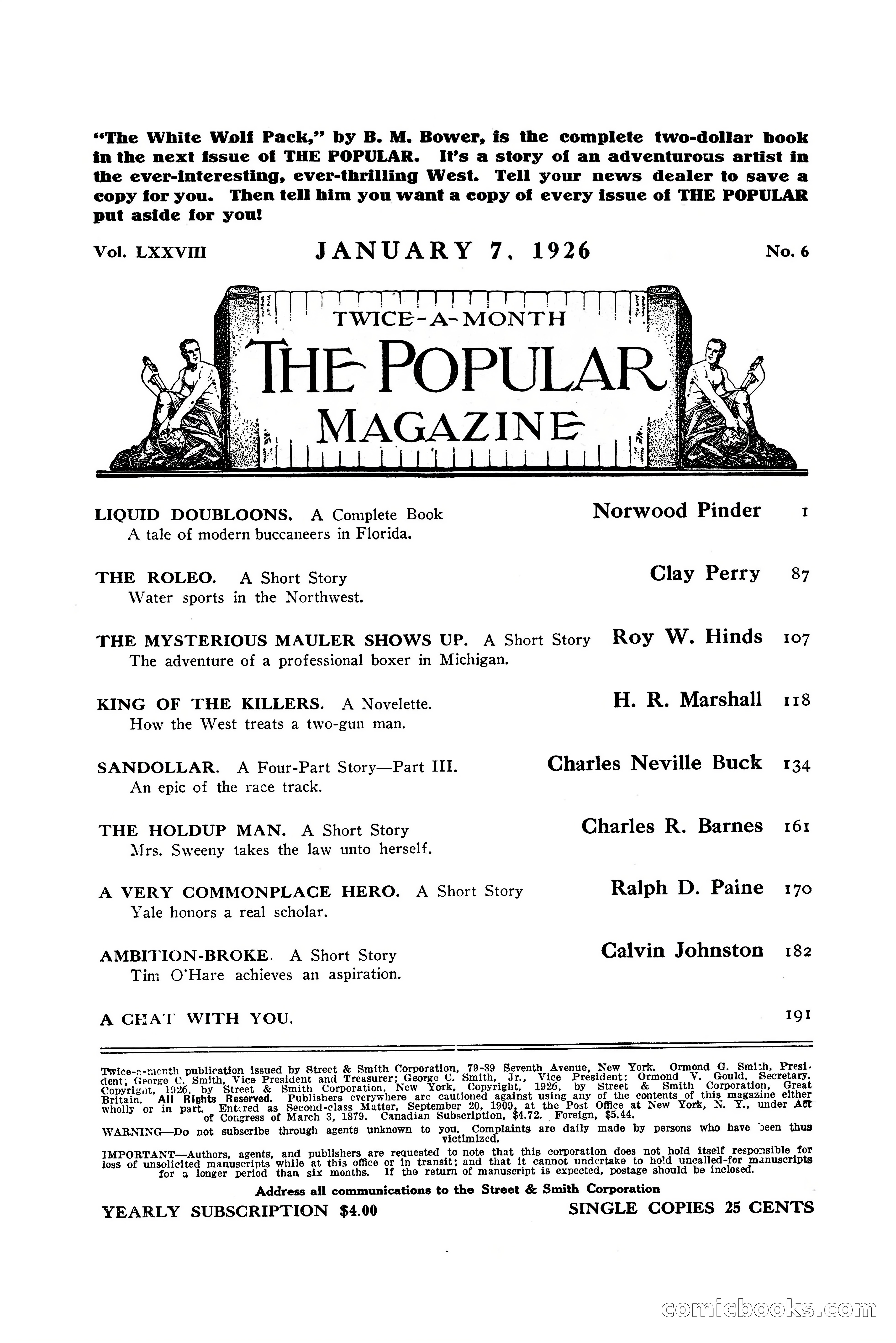 The Popular Magazine — page 4 of 212