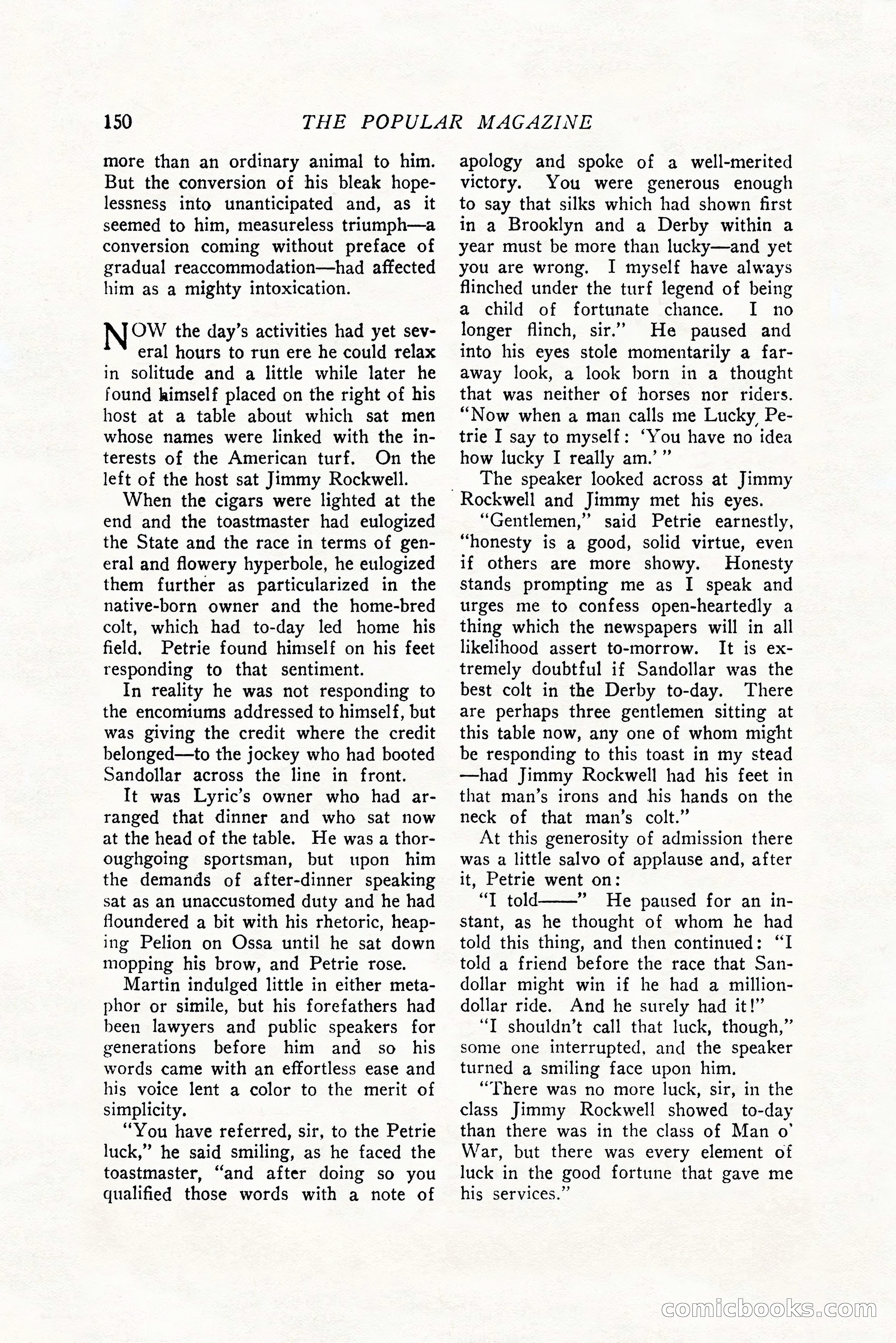 The Popular Magazine — page 160 of 212