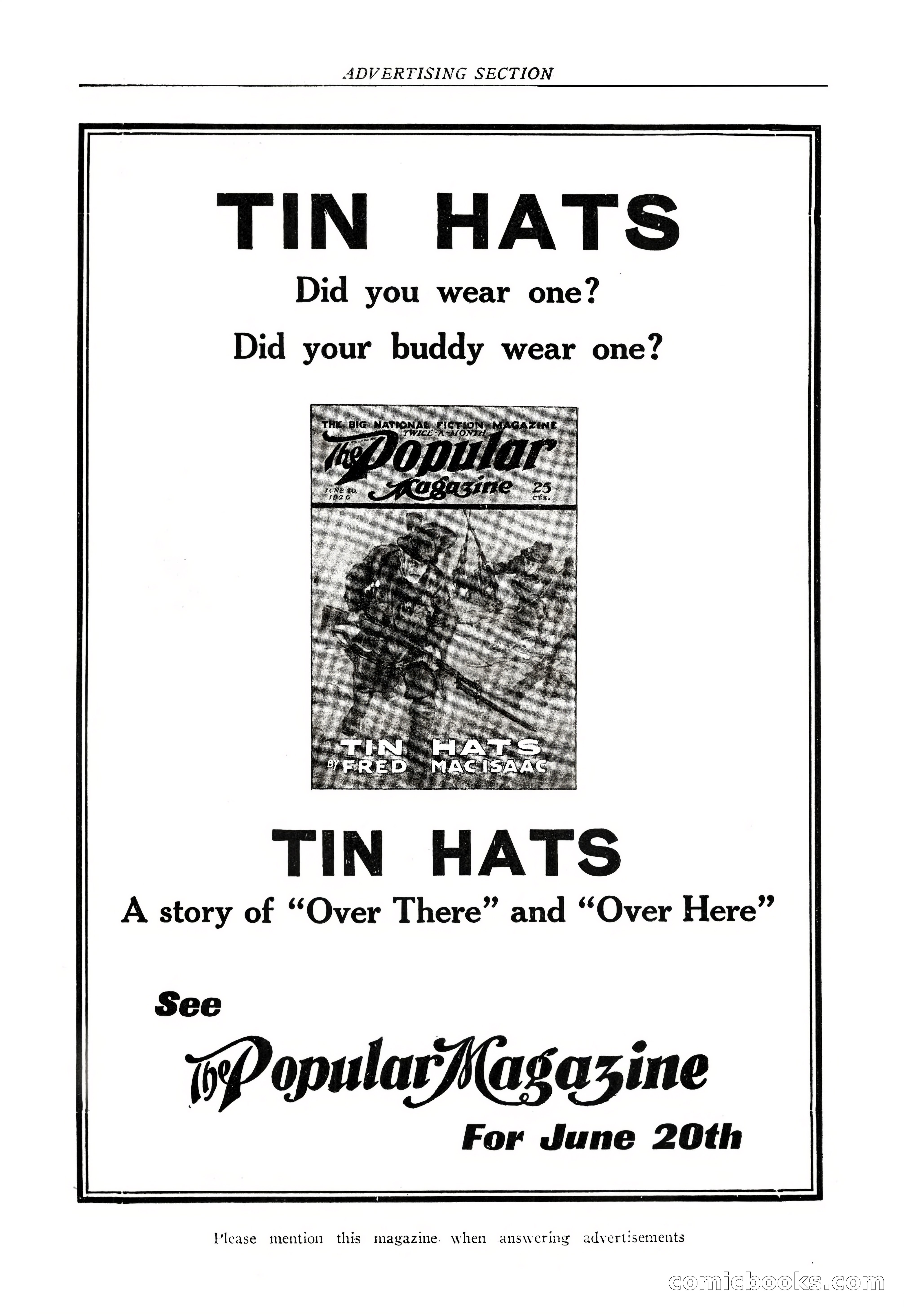 The Popular Magazine, June 7, 1926 — page 14 of 220