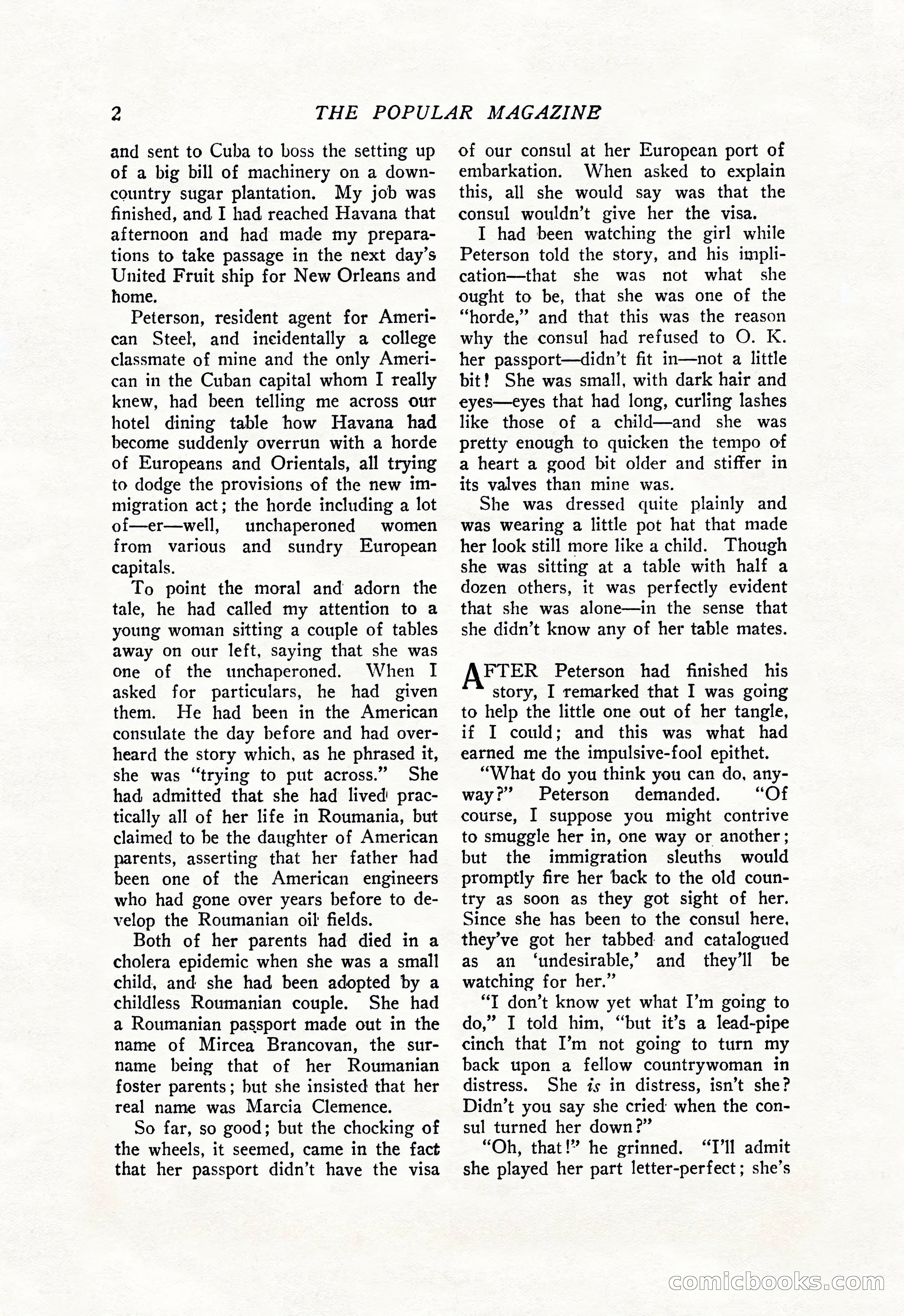 The Popular Magazine, June 7, 1926 — page 20 of 220