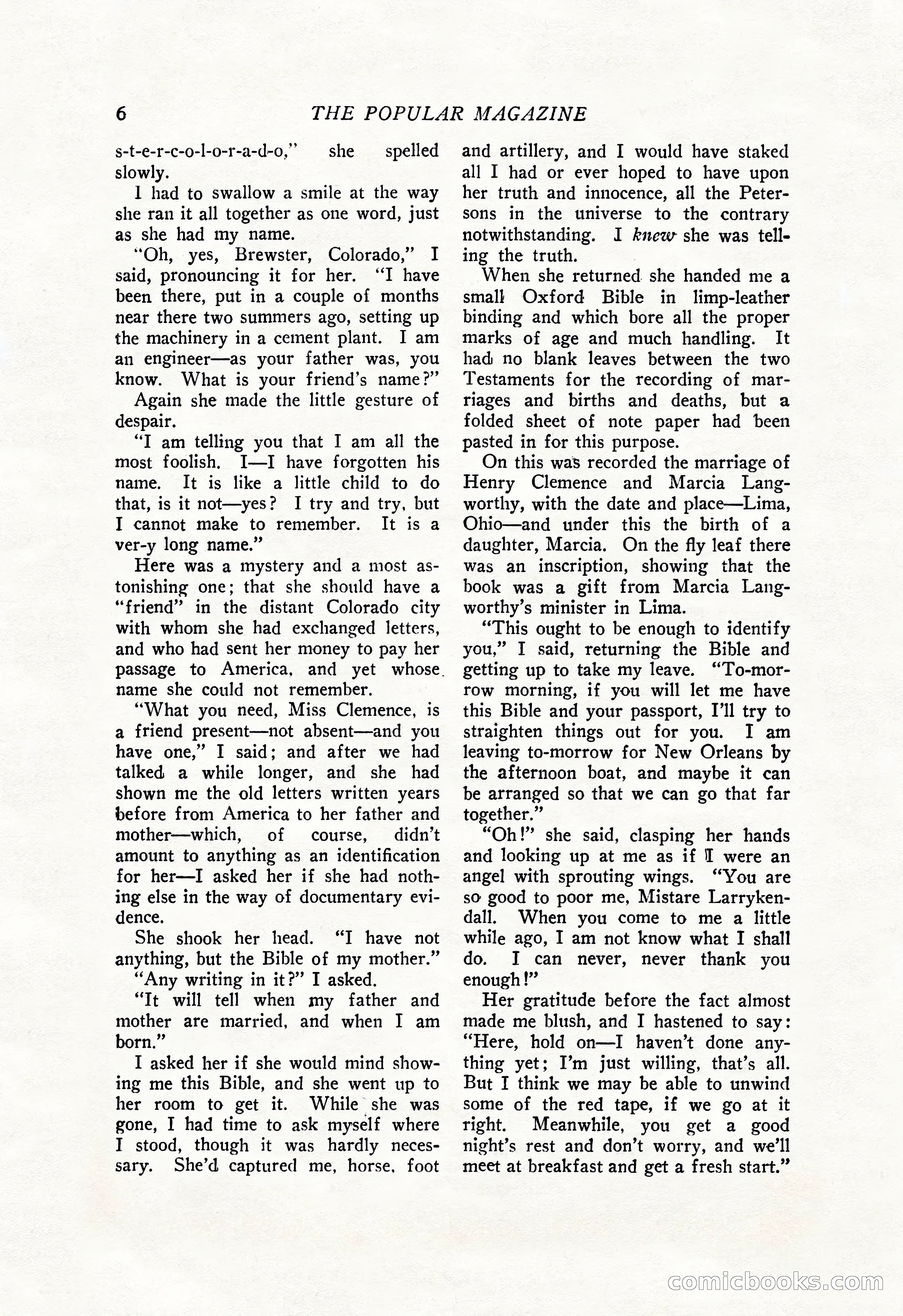 The Popular Magazine, June 7, 1926 — page 24 of 220