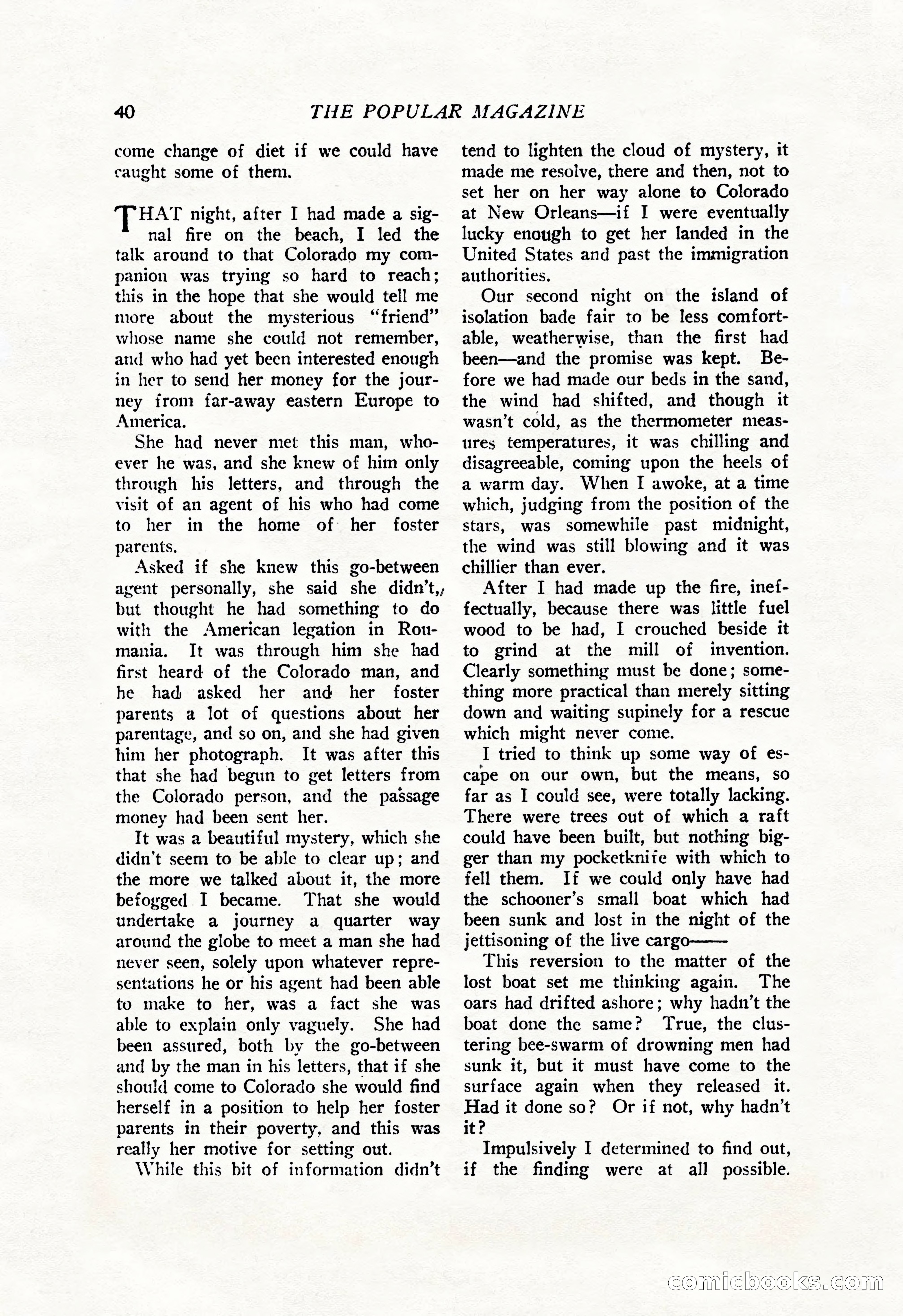 The Popular Magazine, June 7, 1926 — page 58 of 220
