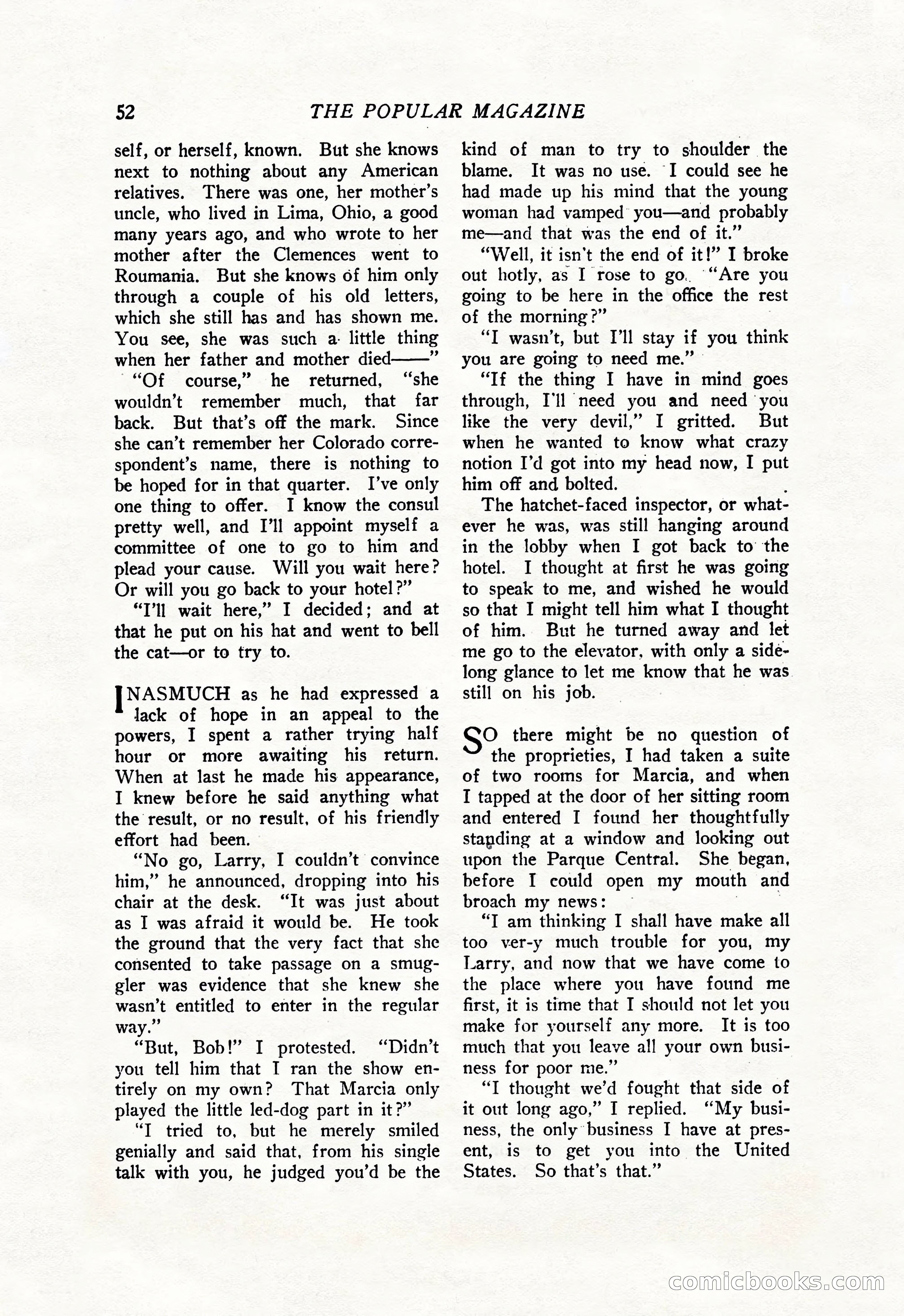 The Popular Magazine, June 7, 1926 — page 70 of 220