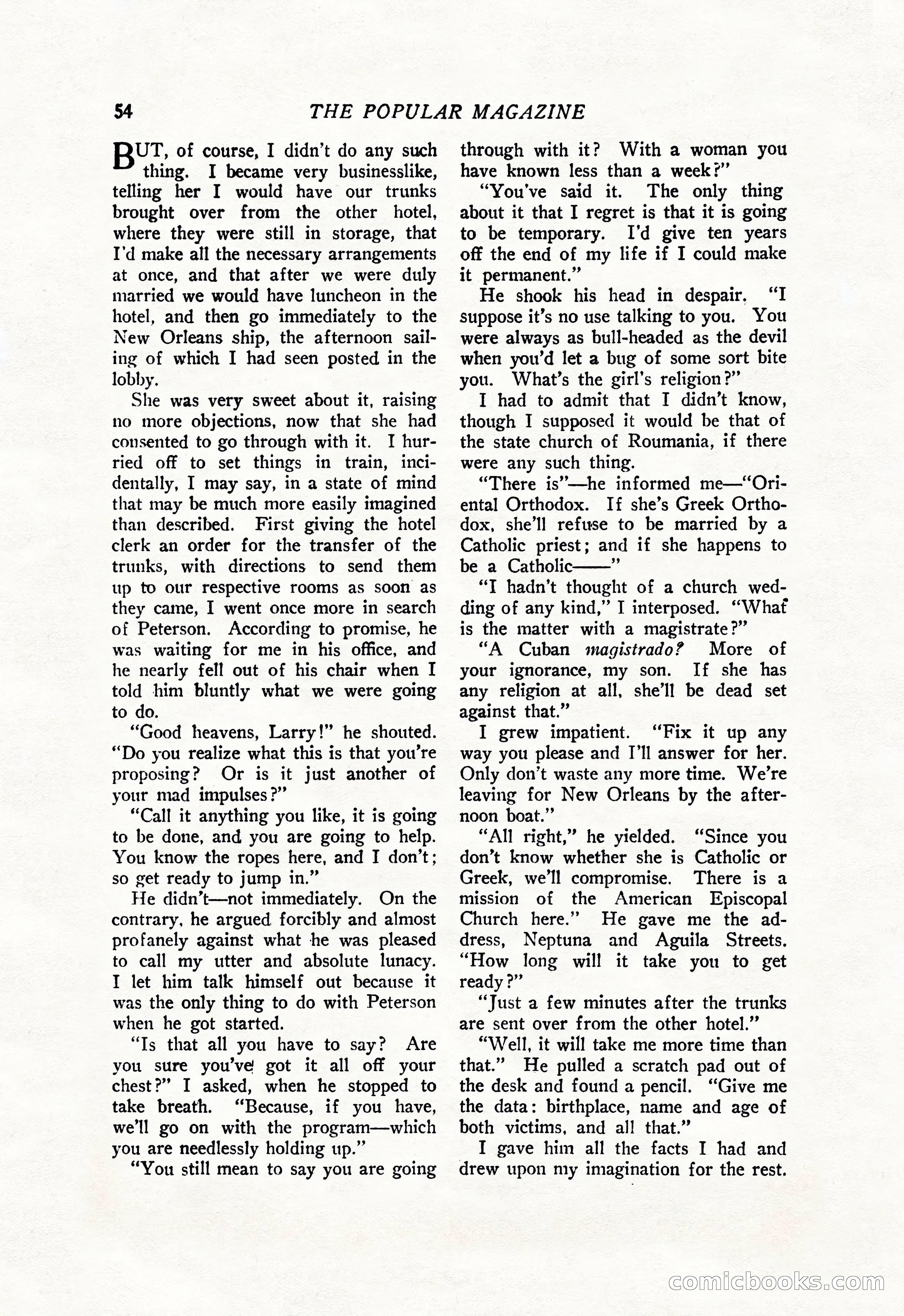 The Popular Magazine, June 7, 1926 — page 72 of 220