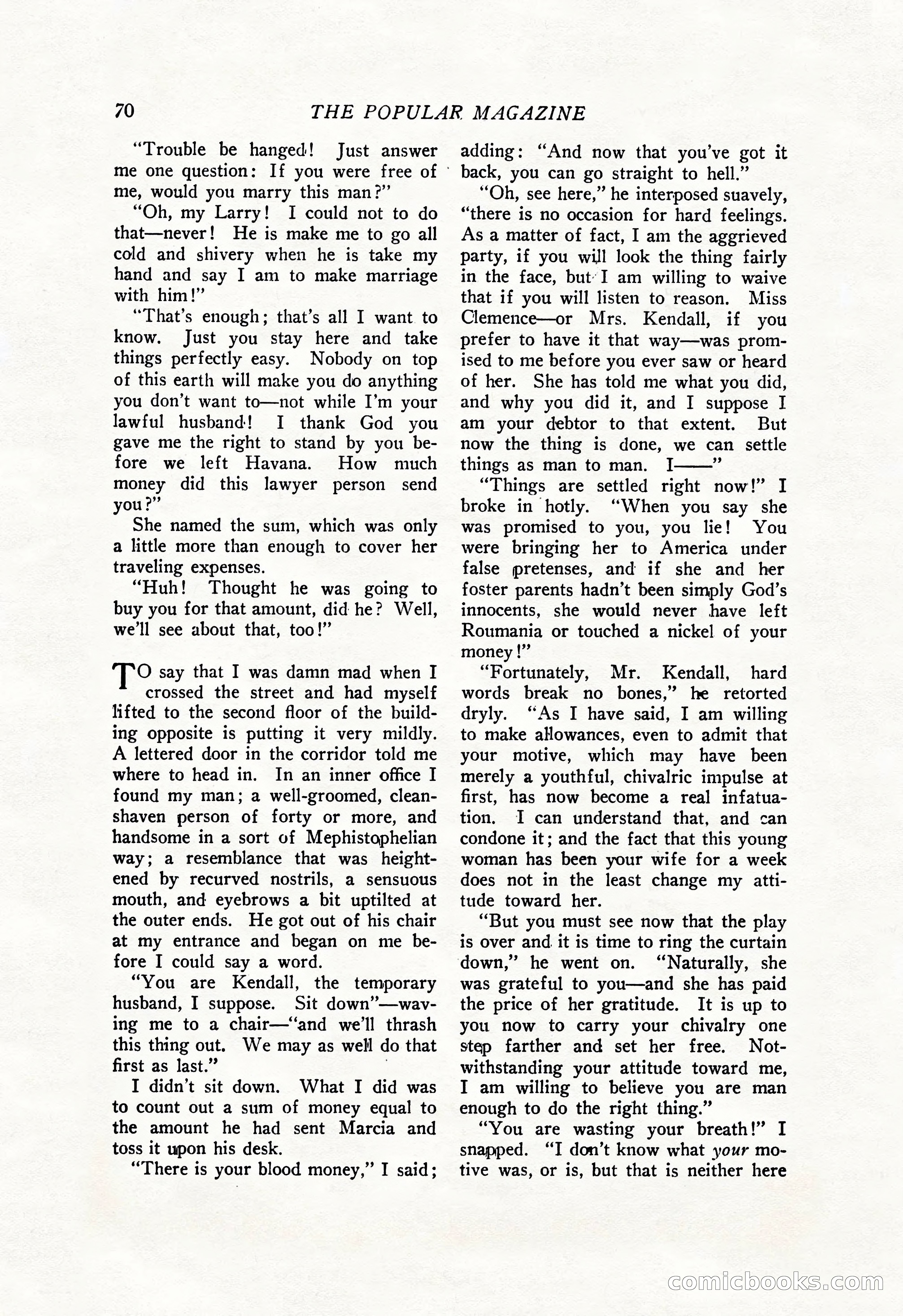 The Popular Magazine, June 7, 1926 — page 88 of 220
