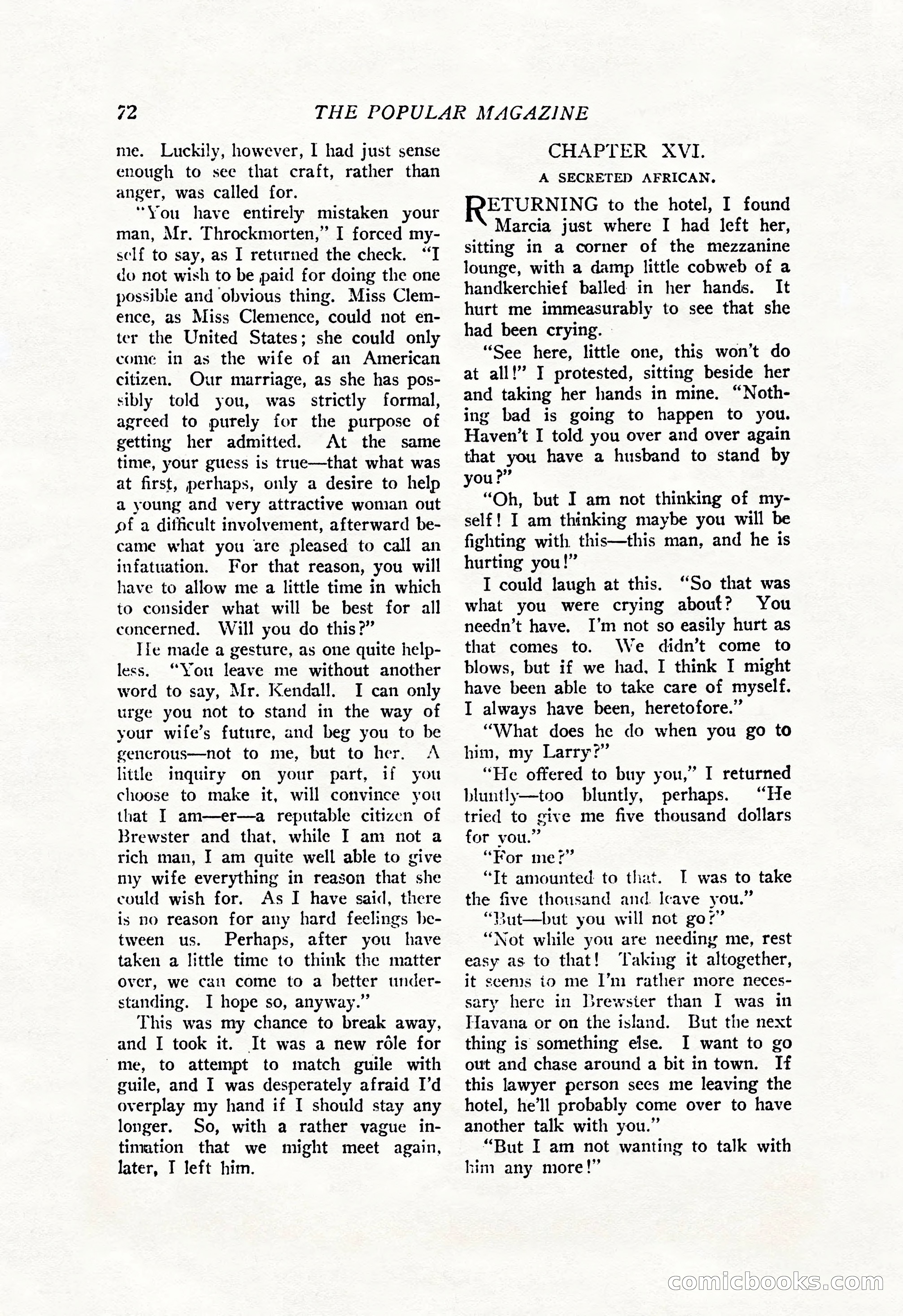 The Popular Magazine, June 7, 1926 — page 90 of 220