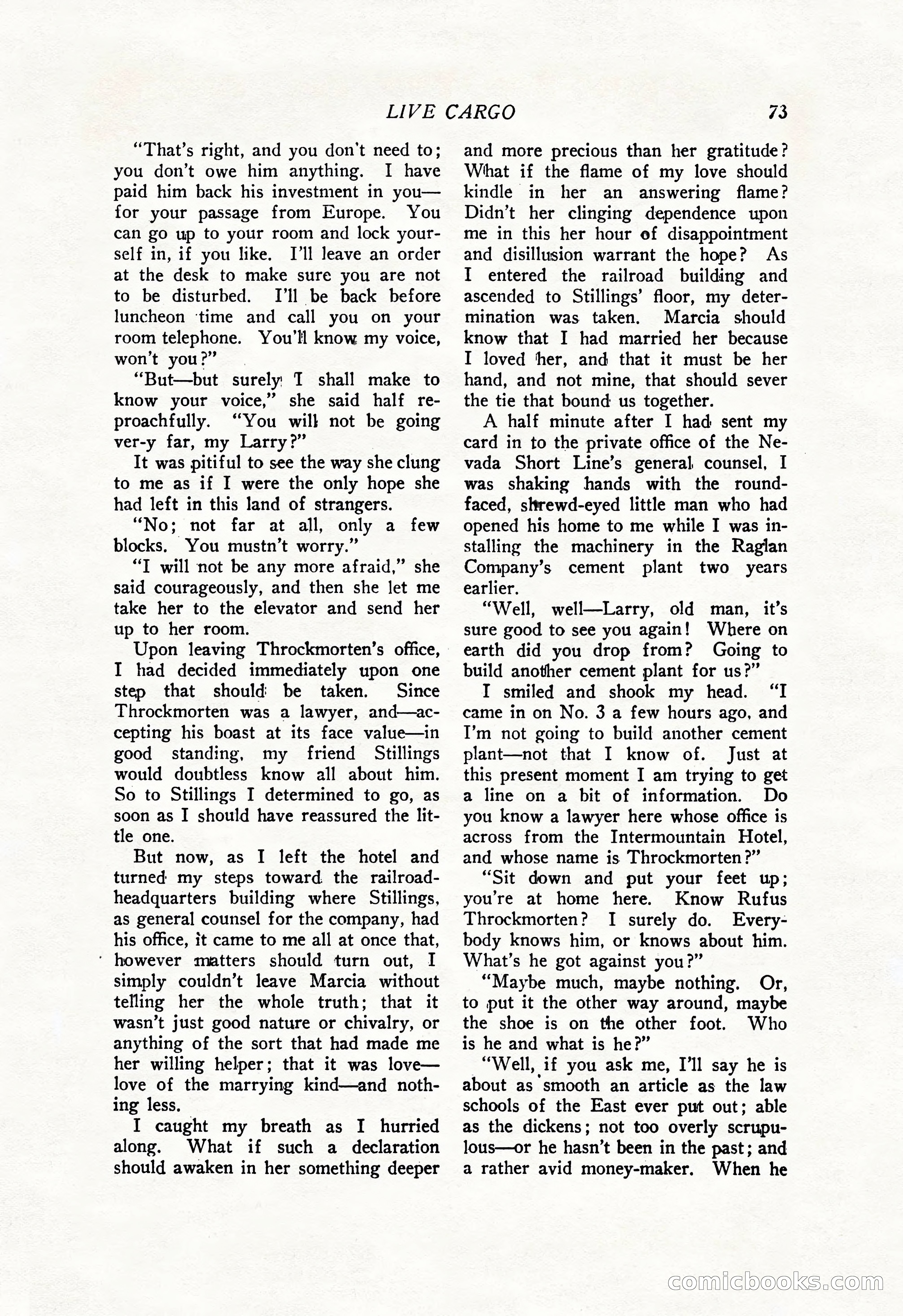 The Popular Magazine, June 7, 1926 — page 91 of 220