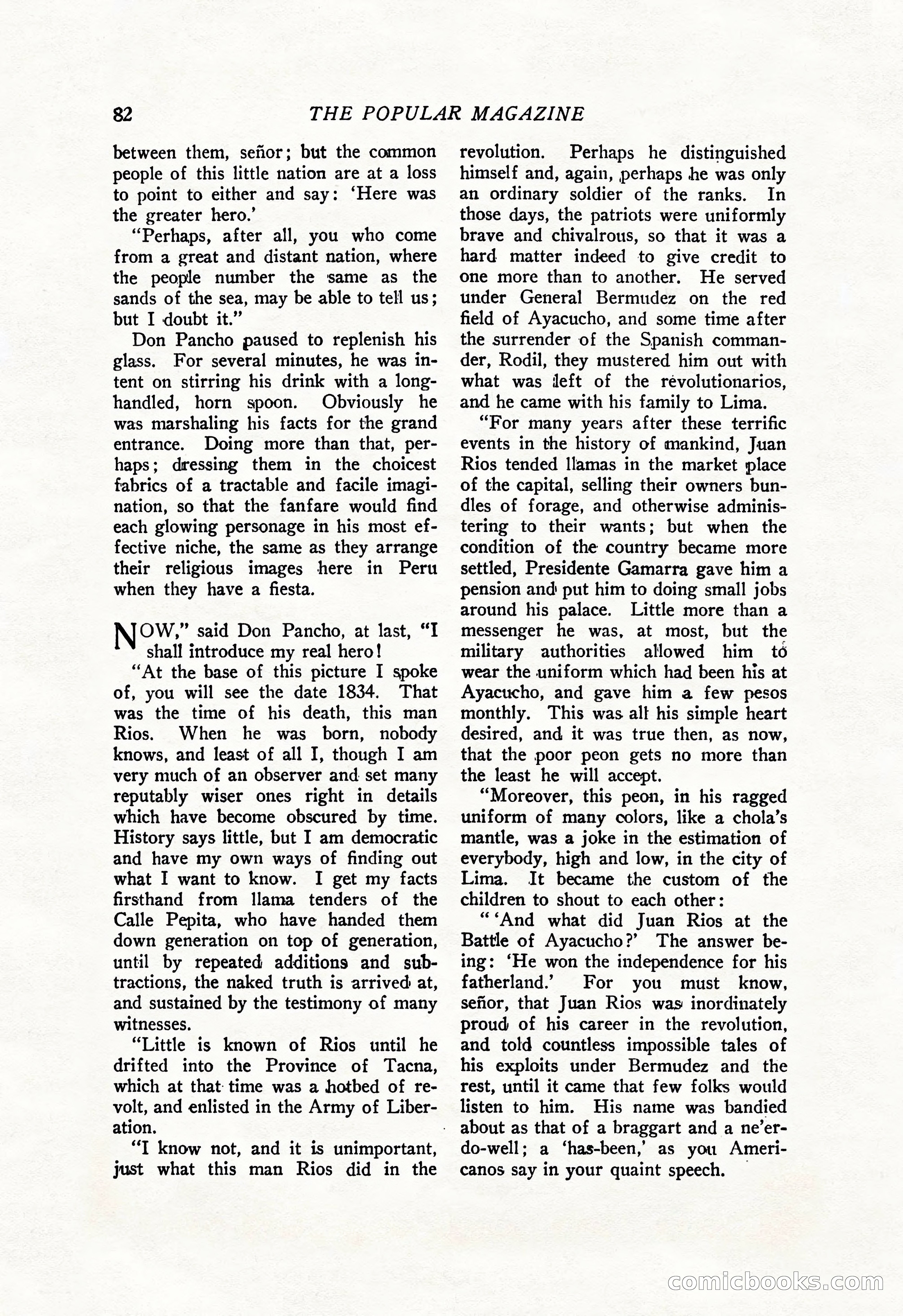 The Popular Magazine, June 7, 1926 — page 100 of 220
