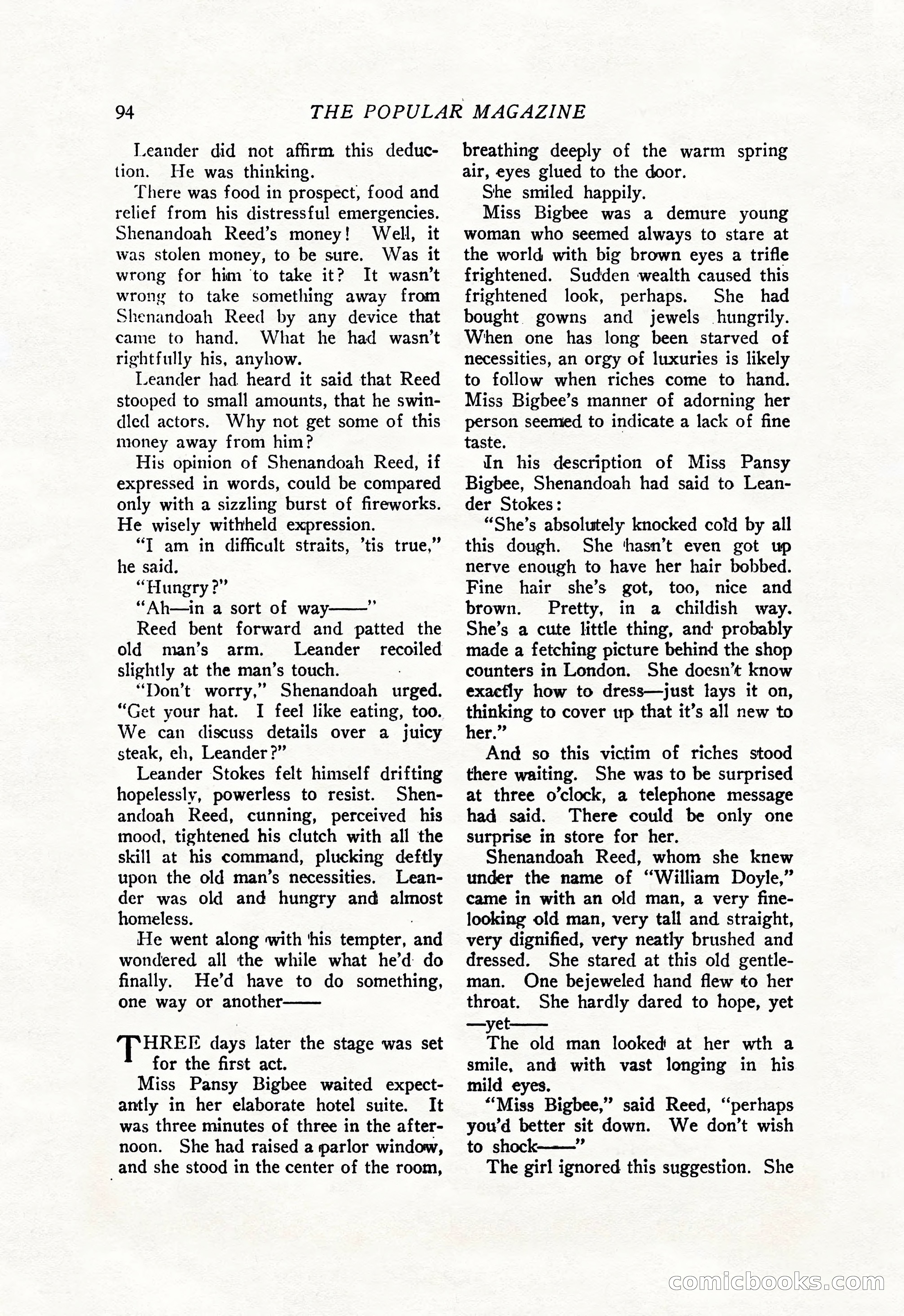 The Popular Magazine, June 7, 1926 — page 112 of 220