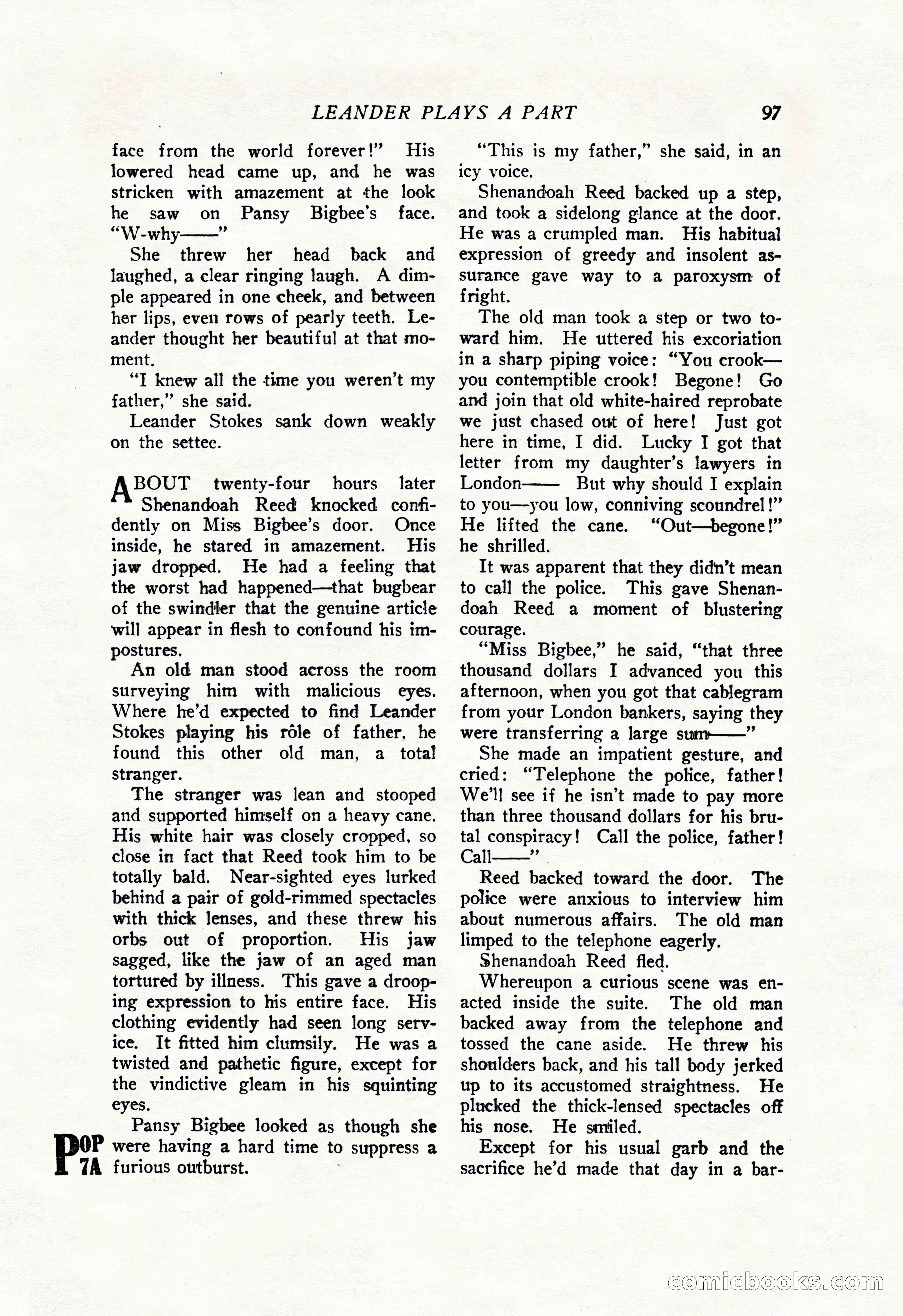 The Popular Magazine, June 7, 1926 — page 115 of 220