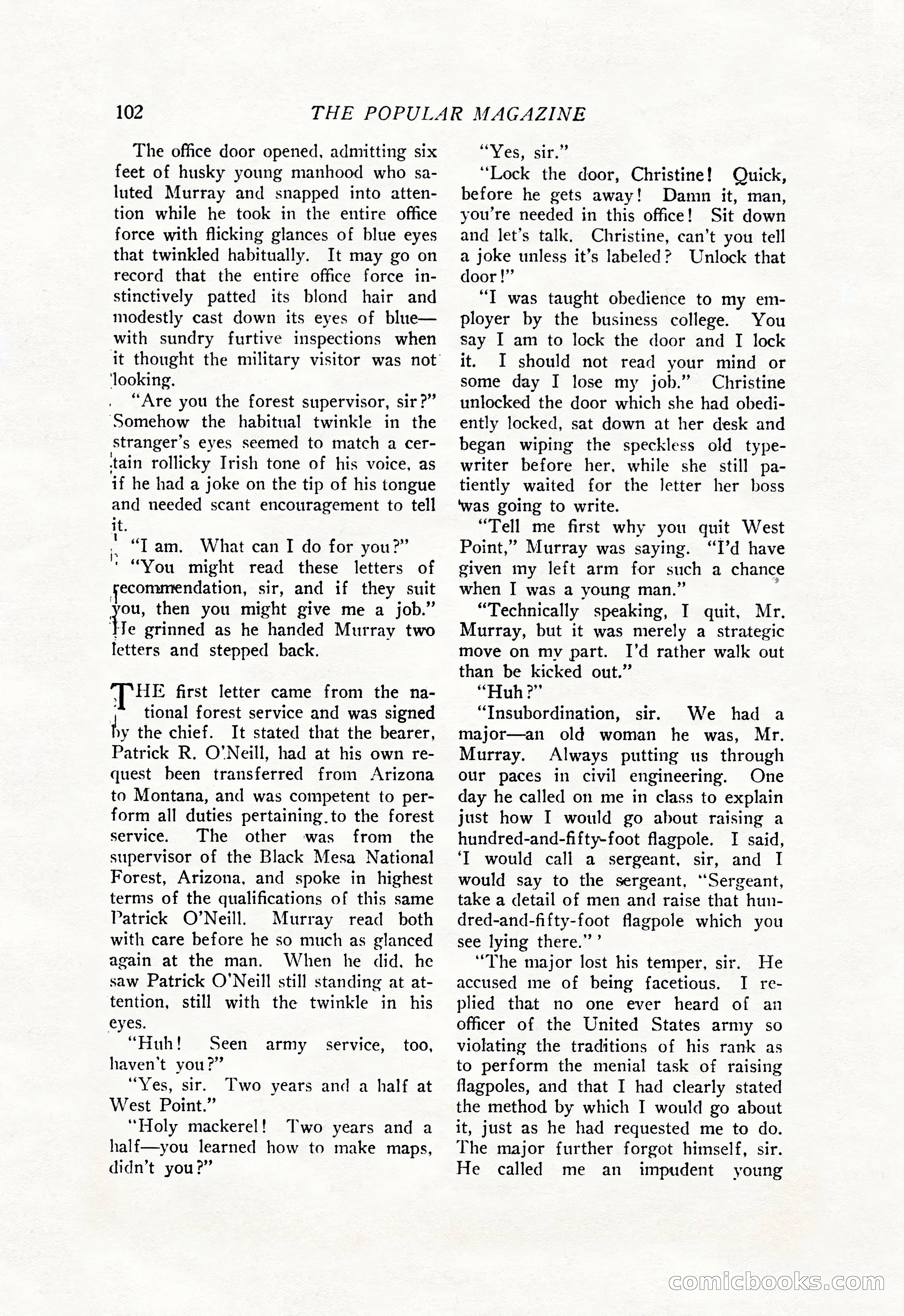 The Popular Magazine, June 7, 1926 — page 120 of 220