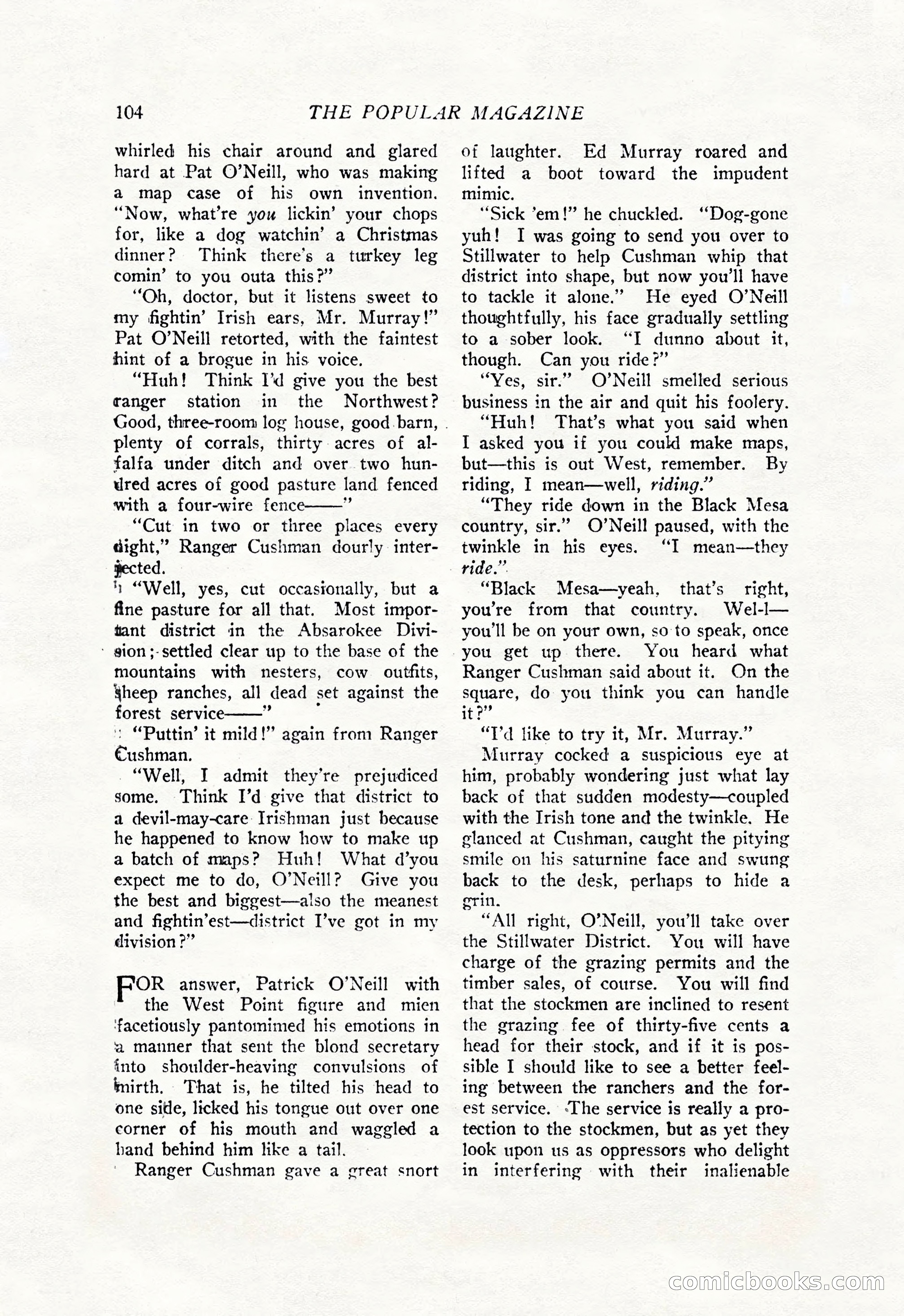 The Popular Magazine, June 7, 1926 — page 122 of 220