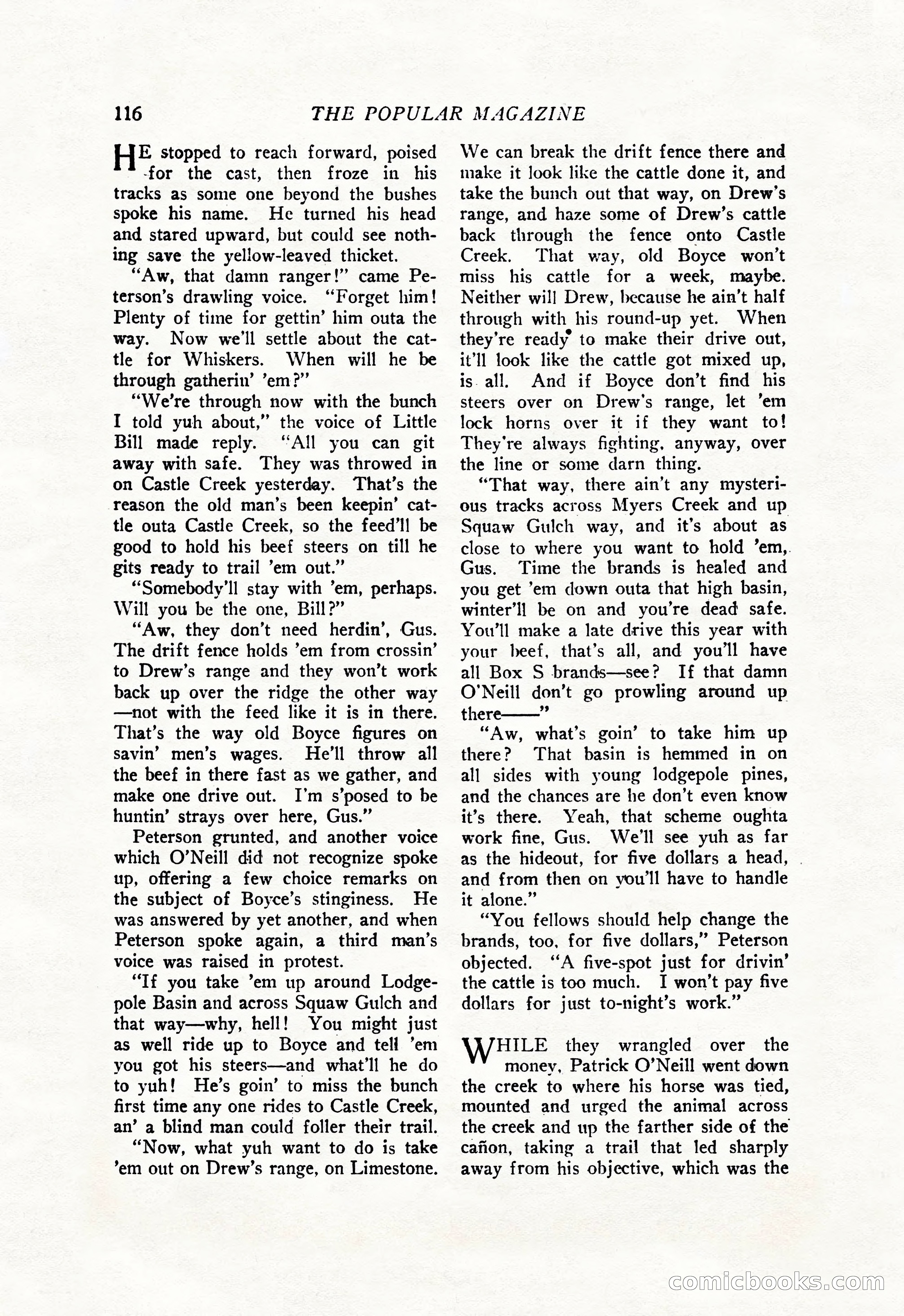 The Popular Magazine, June 7, 1926 — page 134 of 220