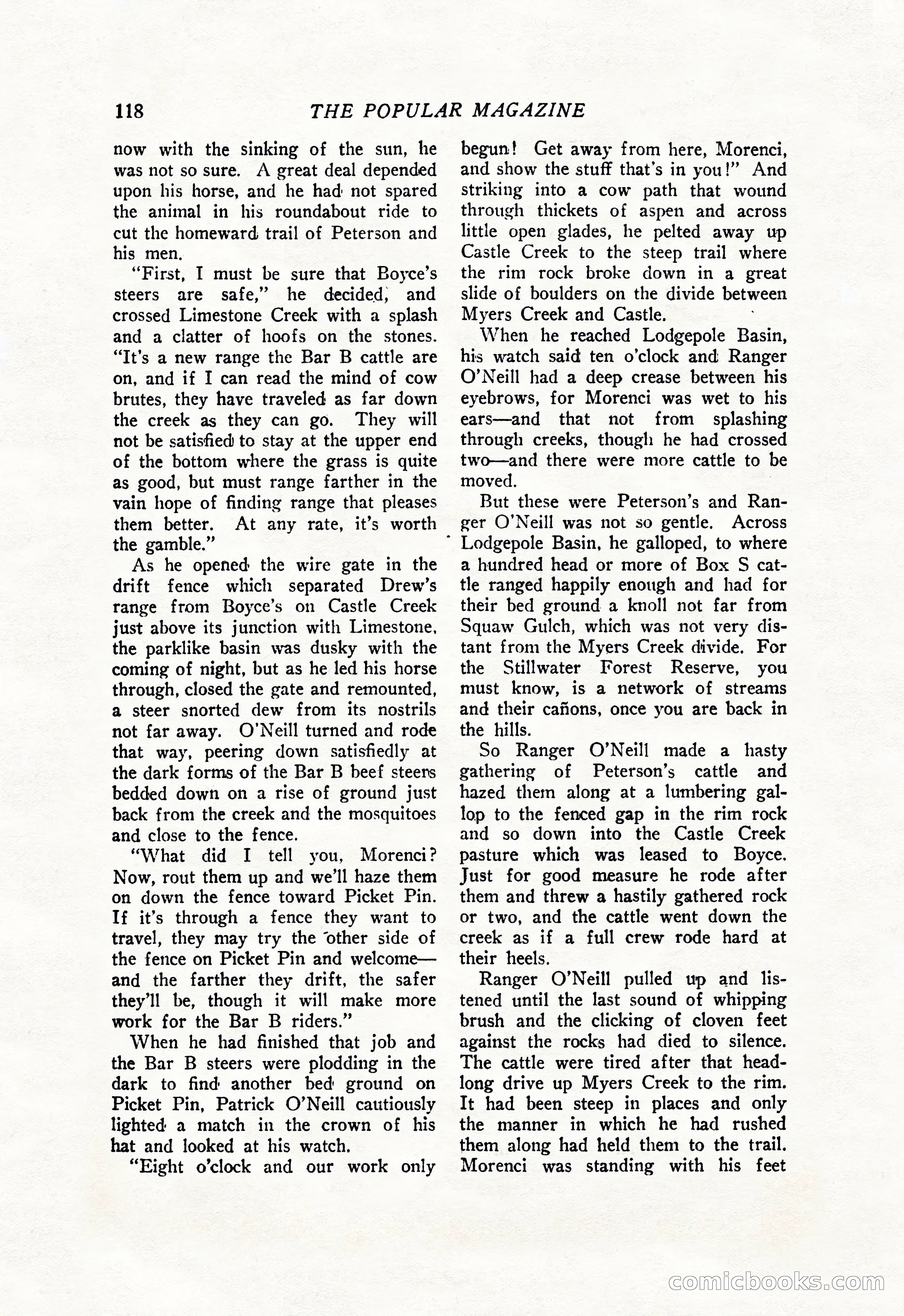 The Popular Magazine, June 7, 1926 — page 136 of 220