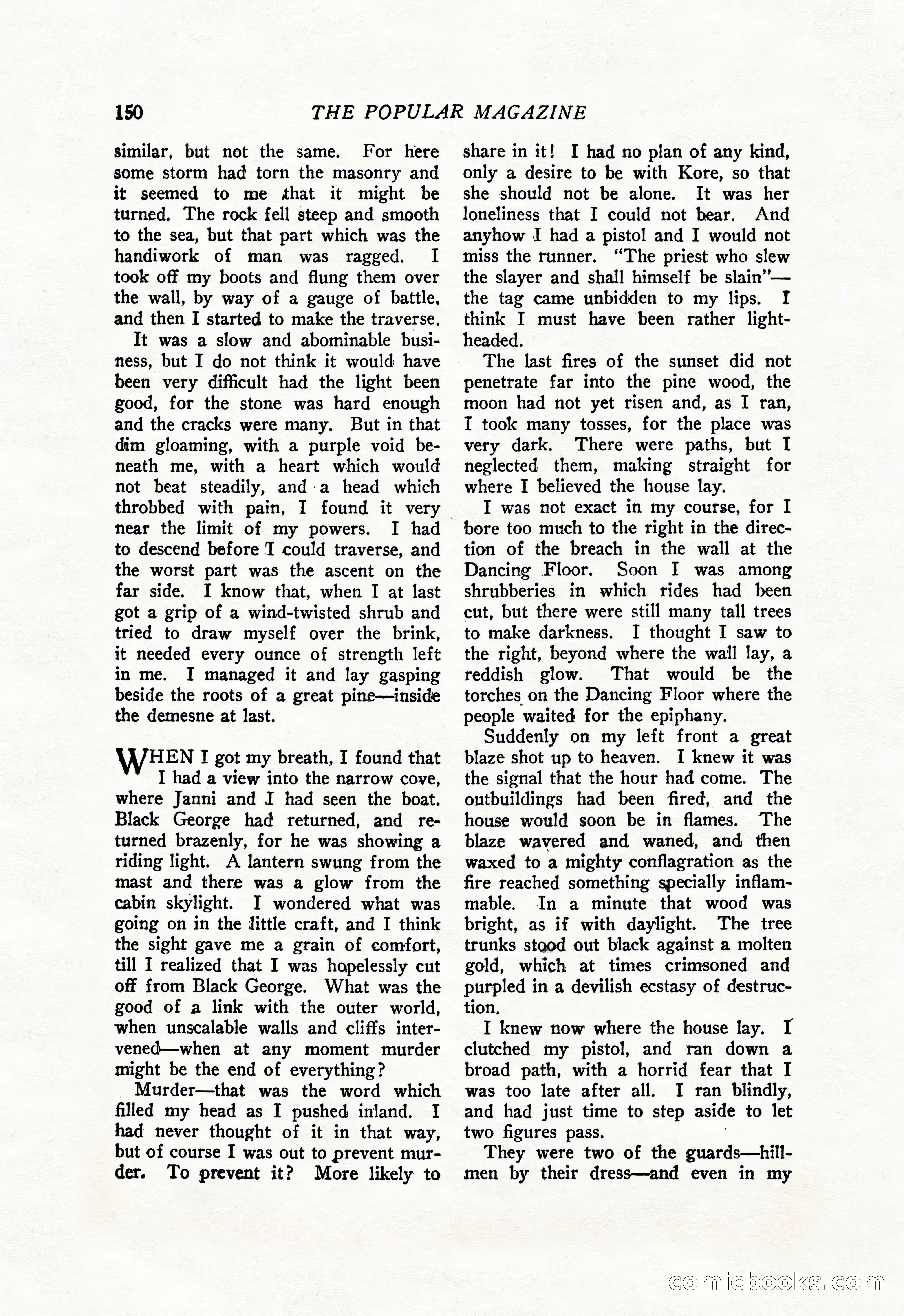The Popular Magazine, June 7, 1926 — page 168 of 220