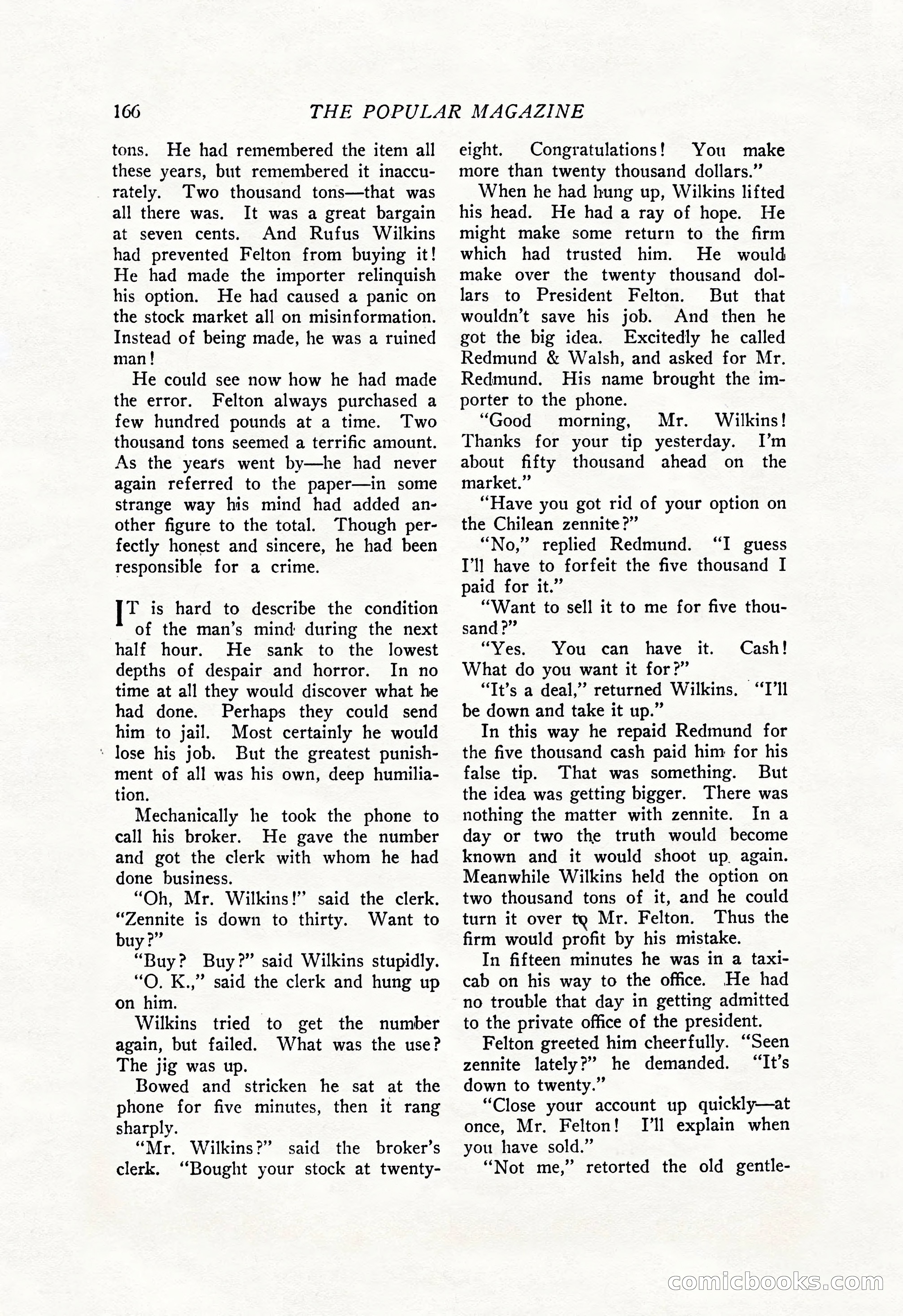 The Popular Magazine, June 7, 1926 — page 184 of 220