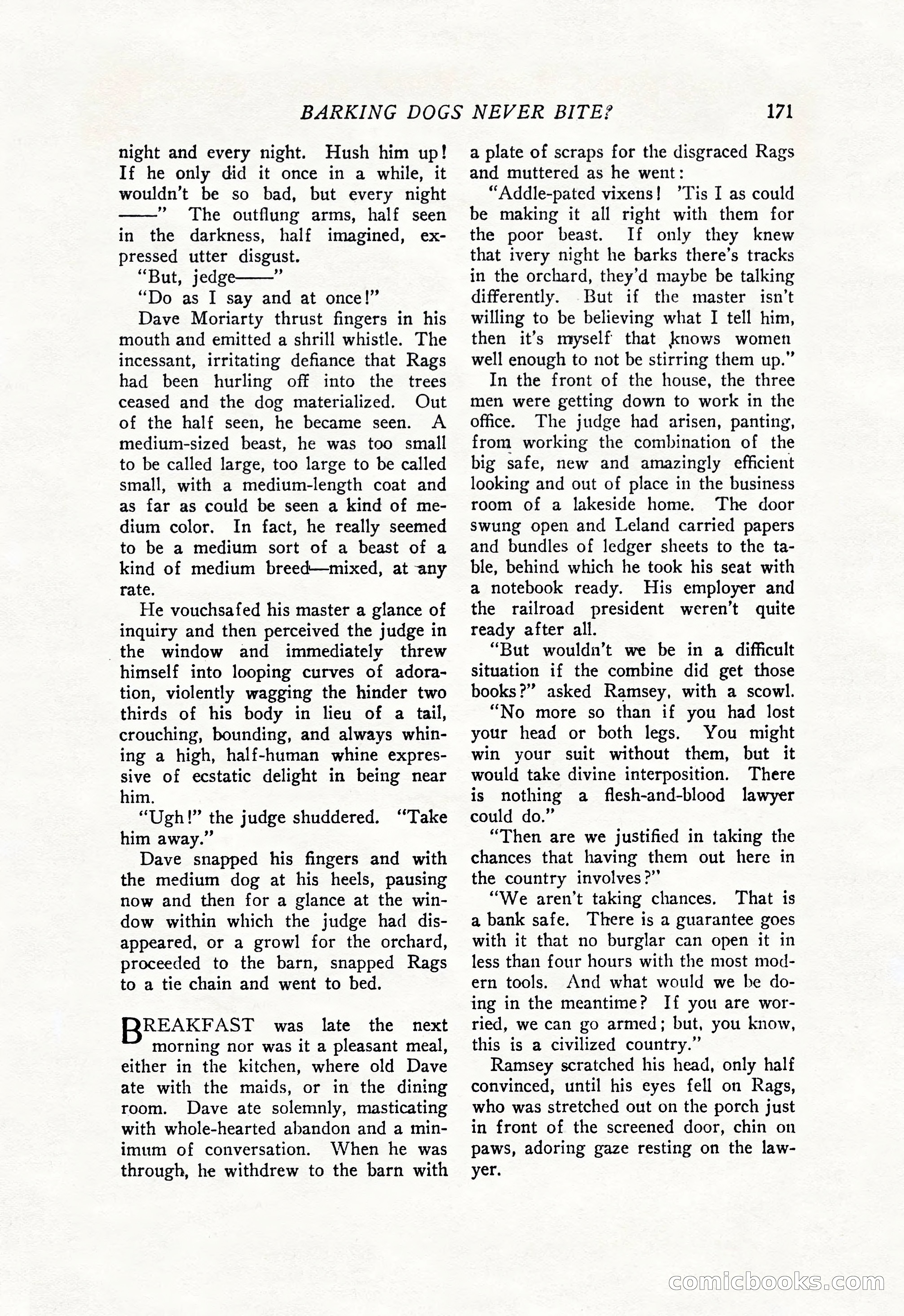 The Popular Magazine, June 7, 1926 — page 189 of 220