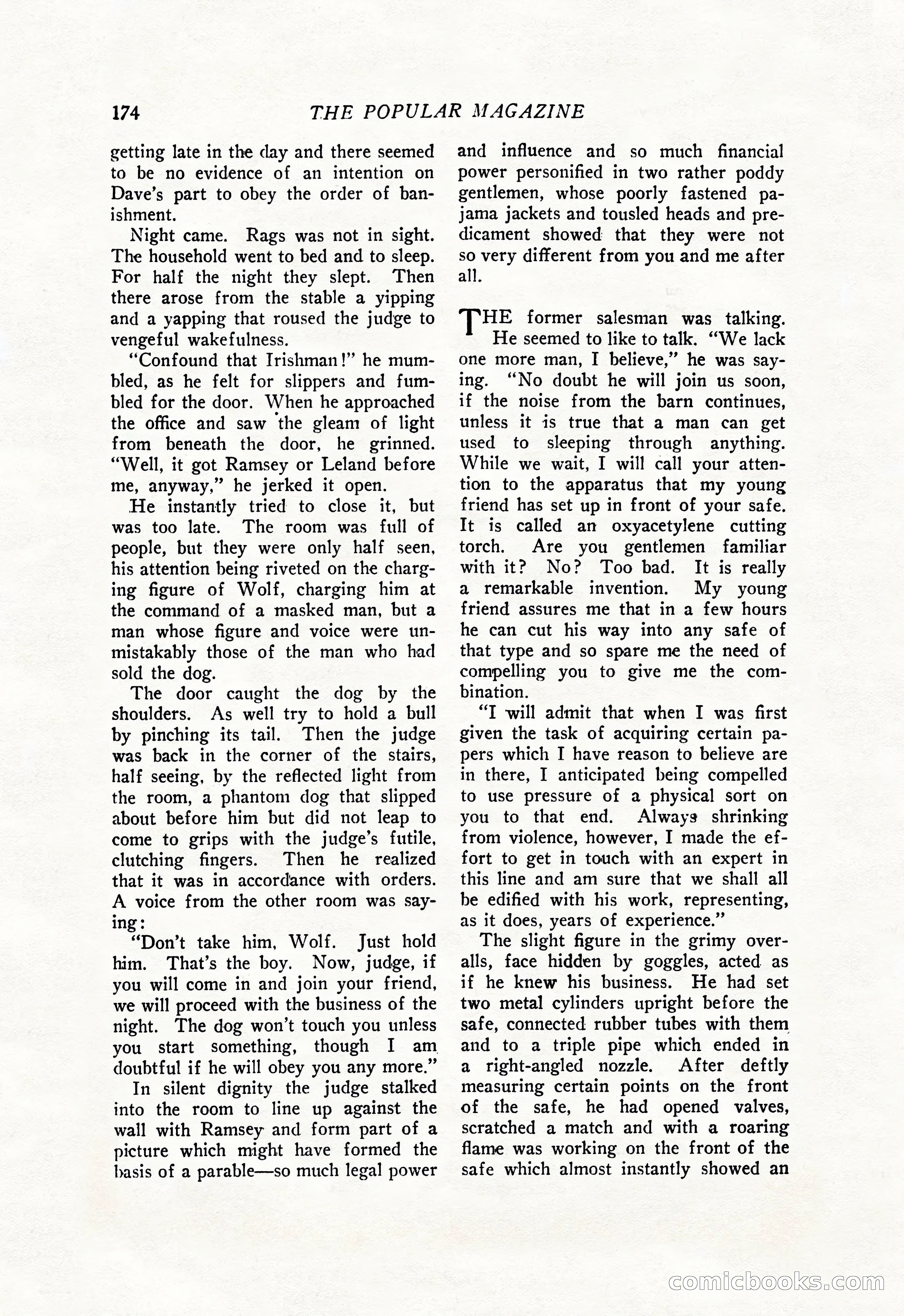 The Popular Magazine, June 7, 1926 — page 192 of 220