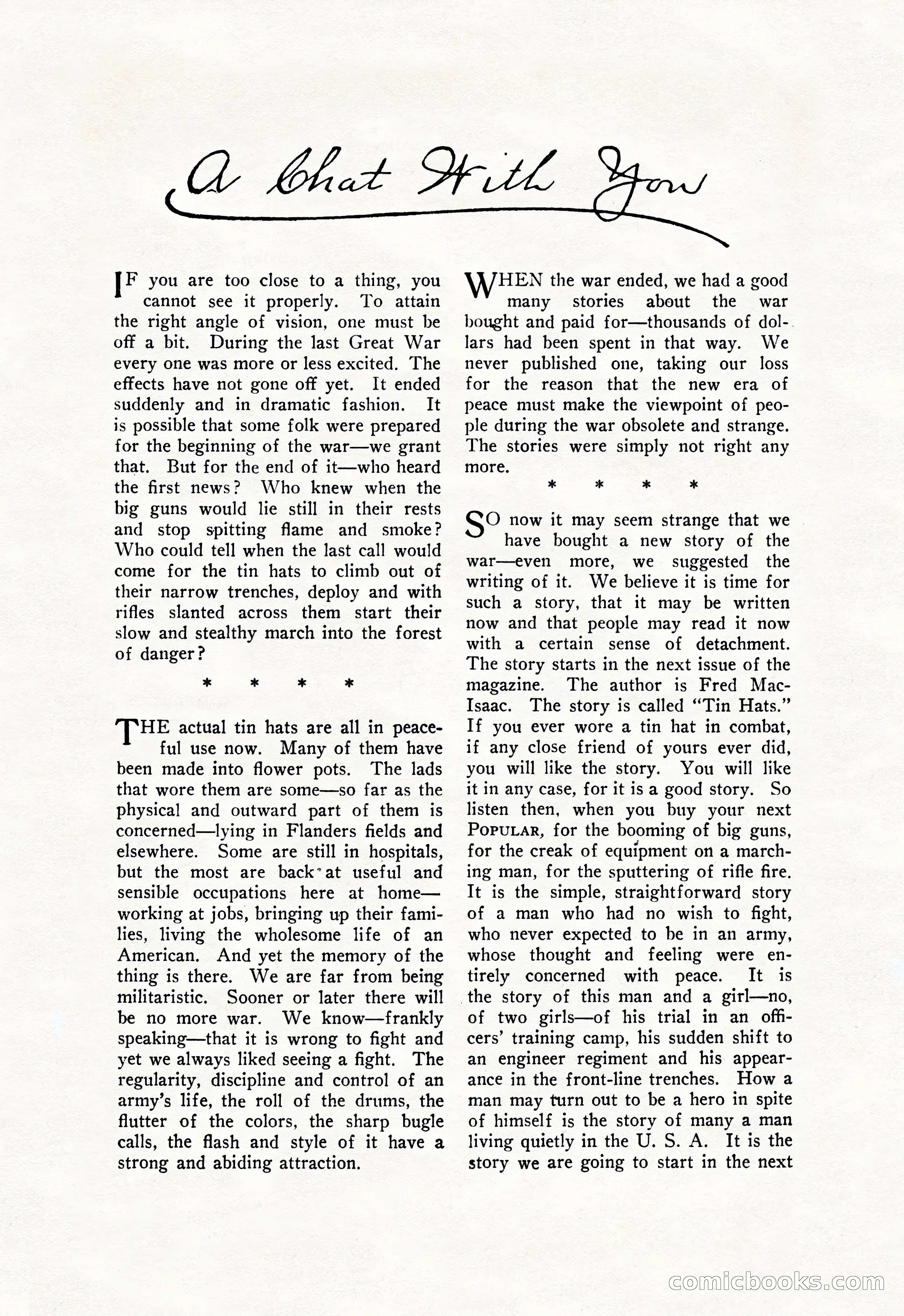 The Popular Magazine, June 7, 1926 — page 209 of 220