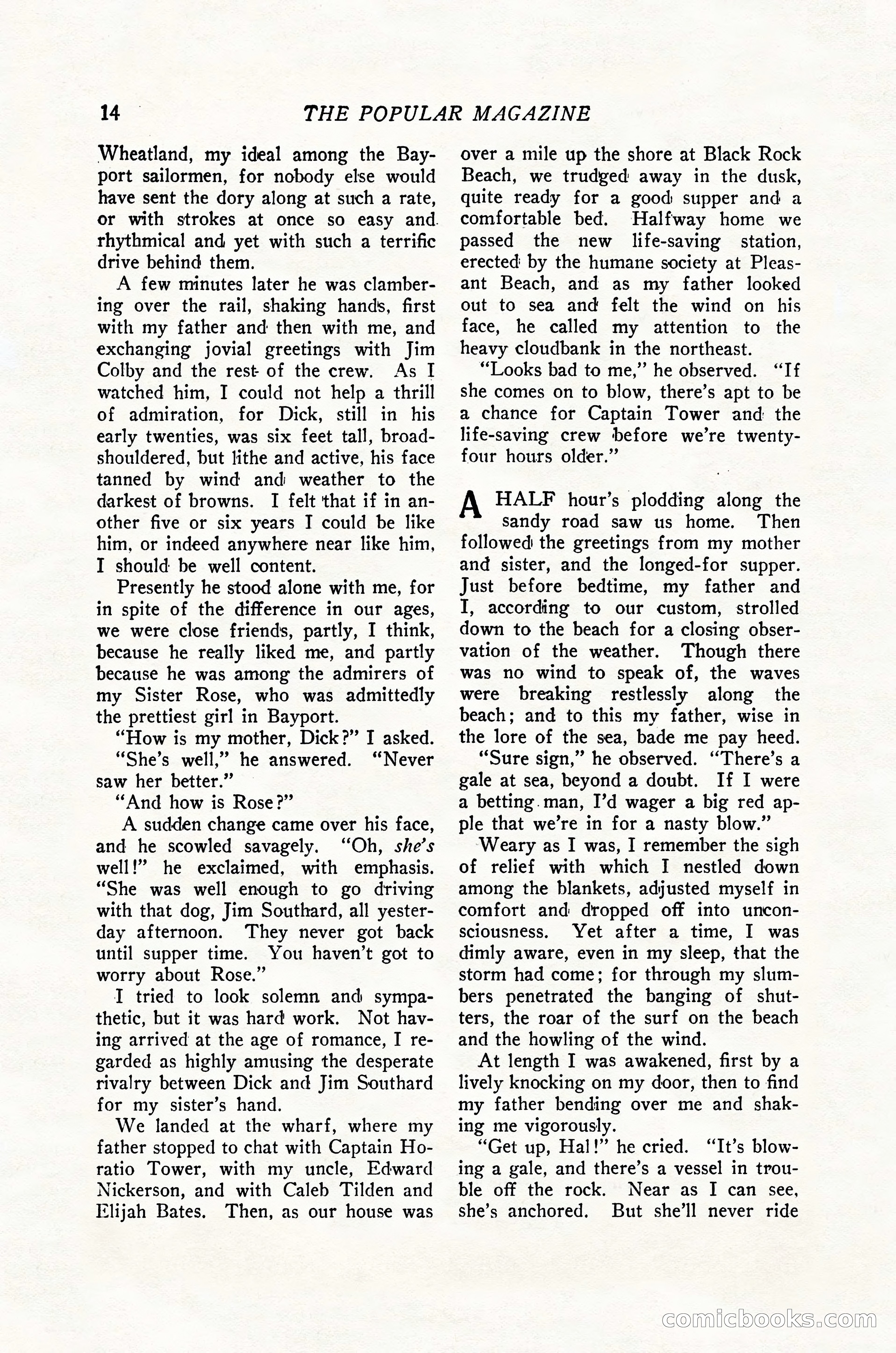 The Popular Magazine, June 20, 1926 — page 16 of 196