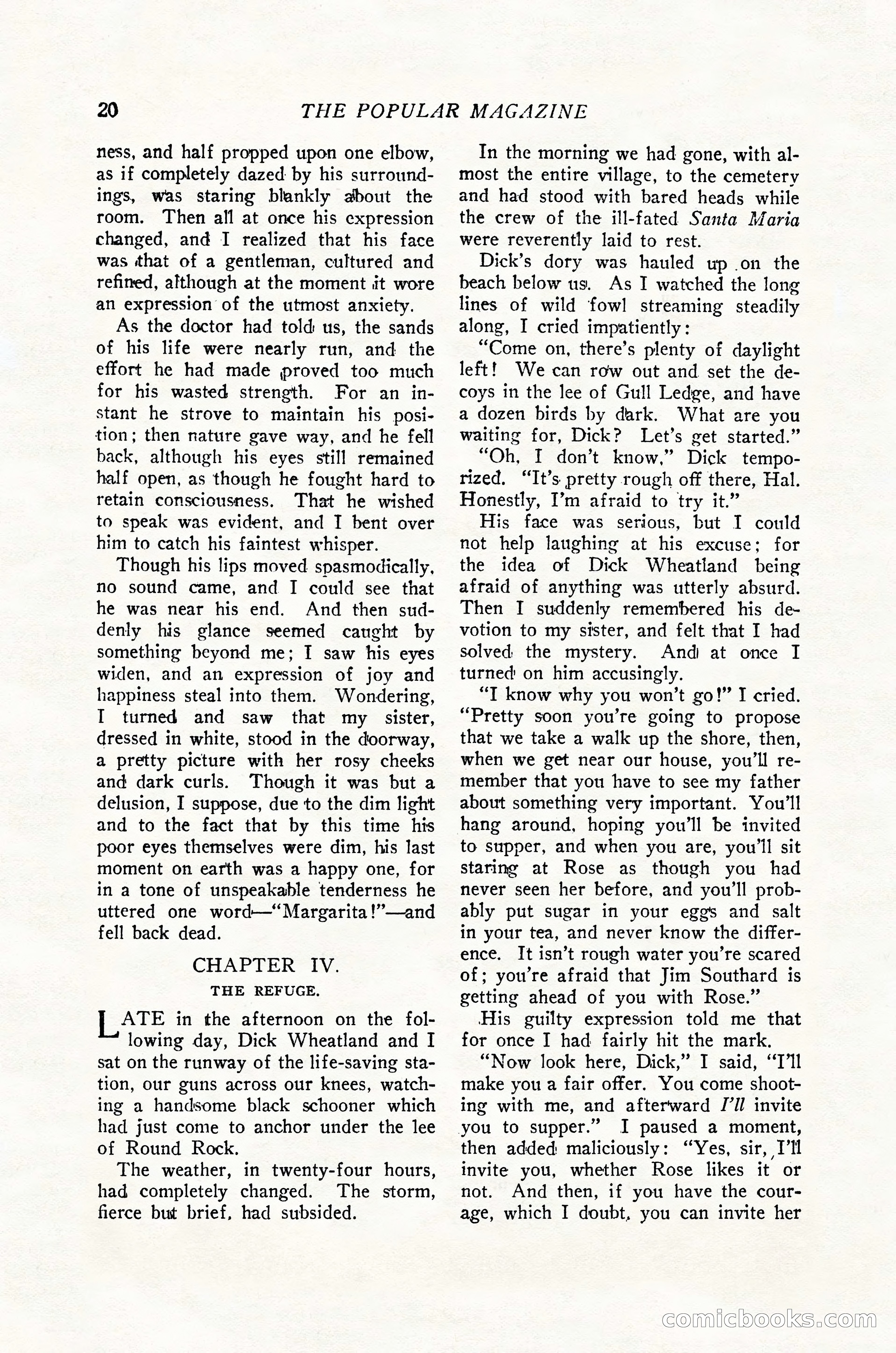 The Popular Magazine, June 20, 1926 — page 22 of 196