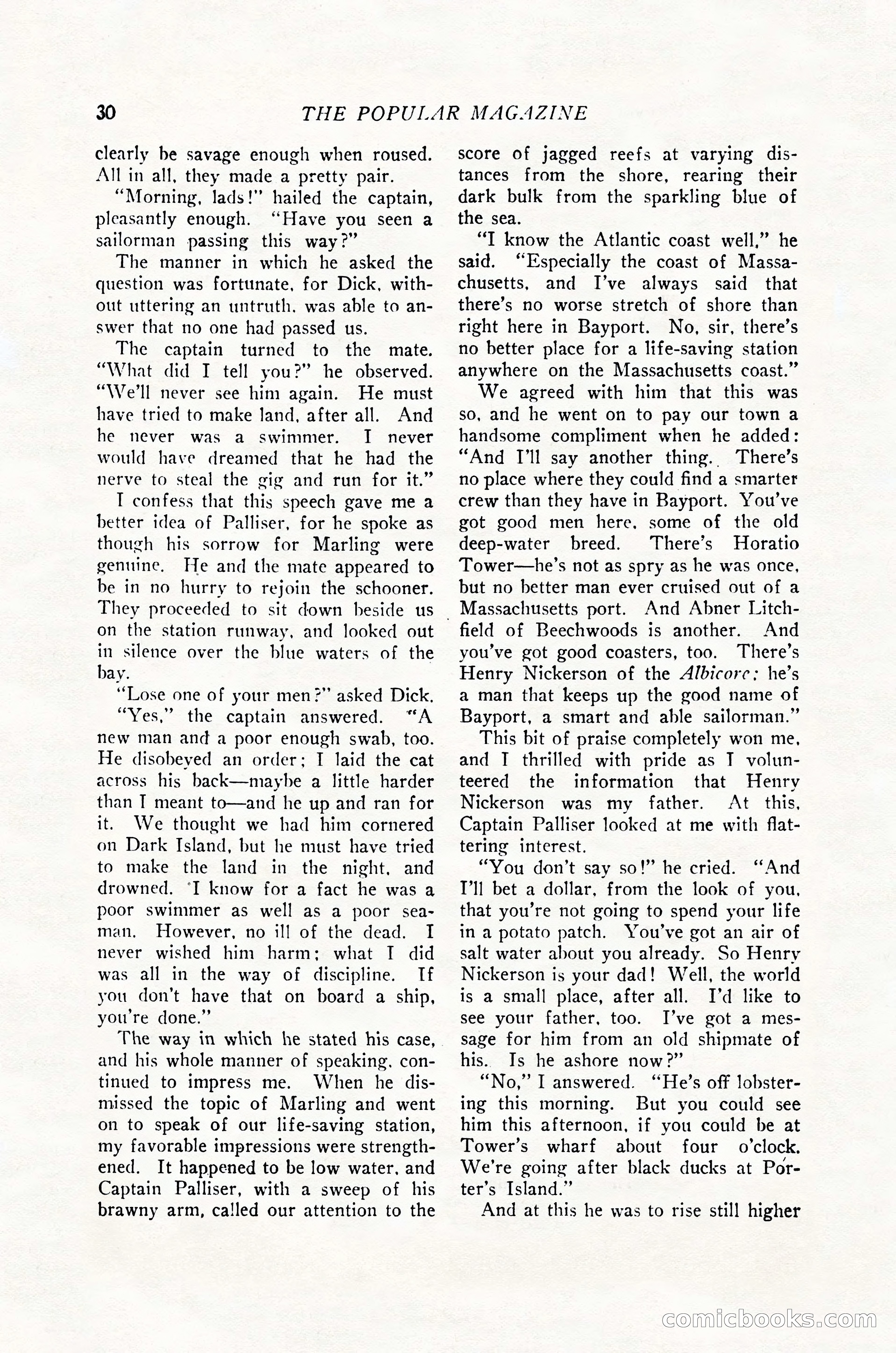 The Popular Magazine, June 20, 1926 — page 32 of 196