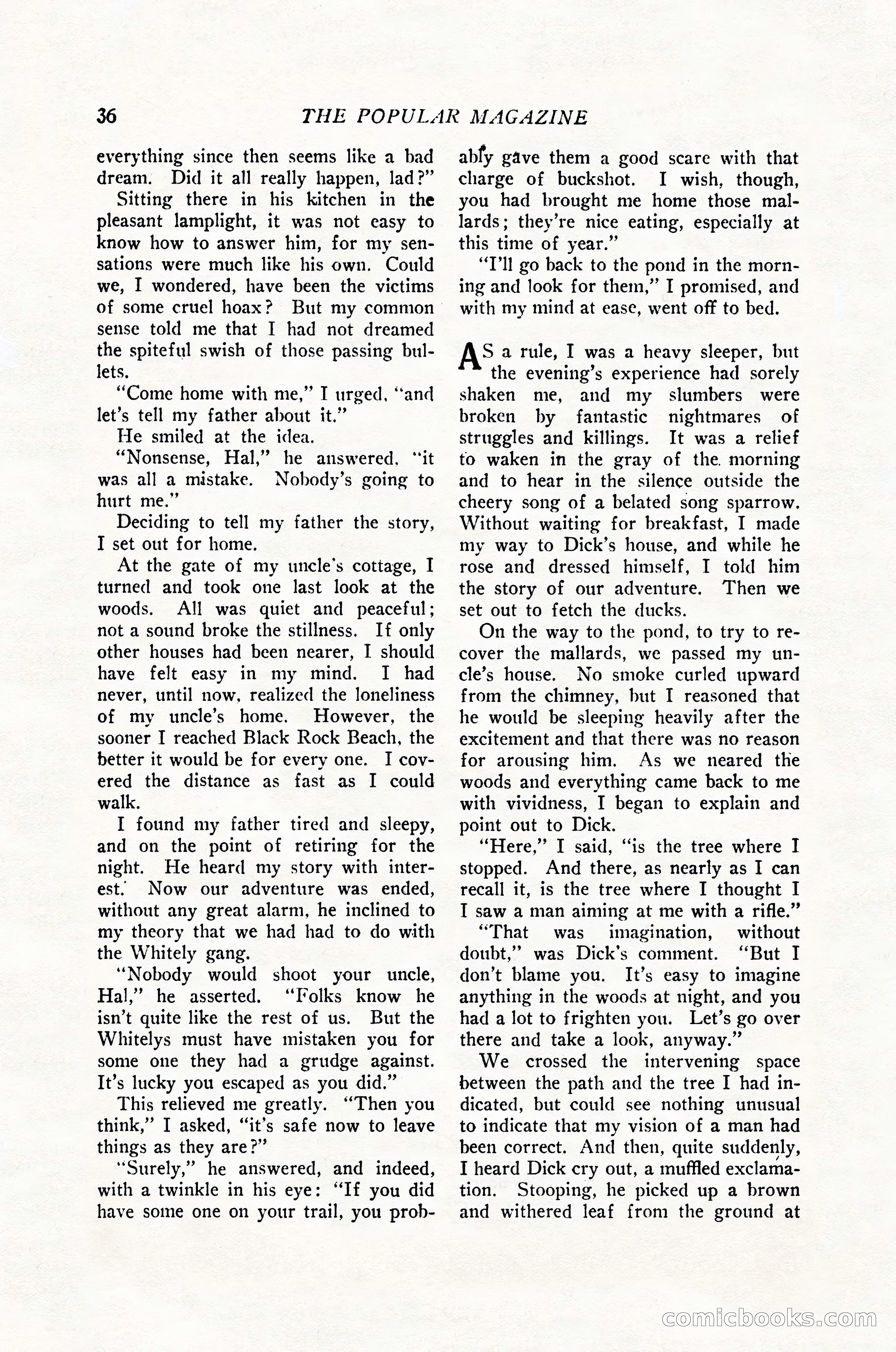 The Popular Magazine, June 20, 1926 — page 38 of 196