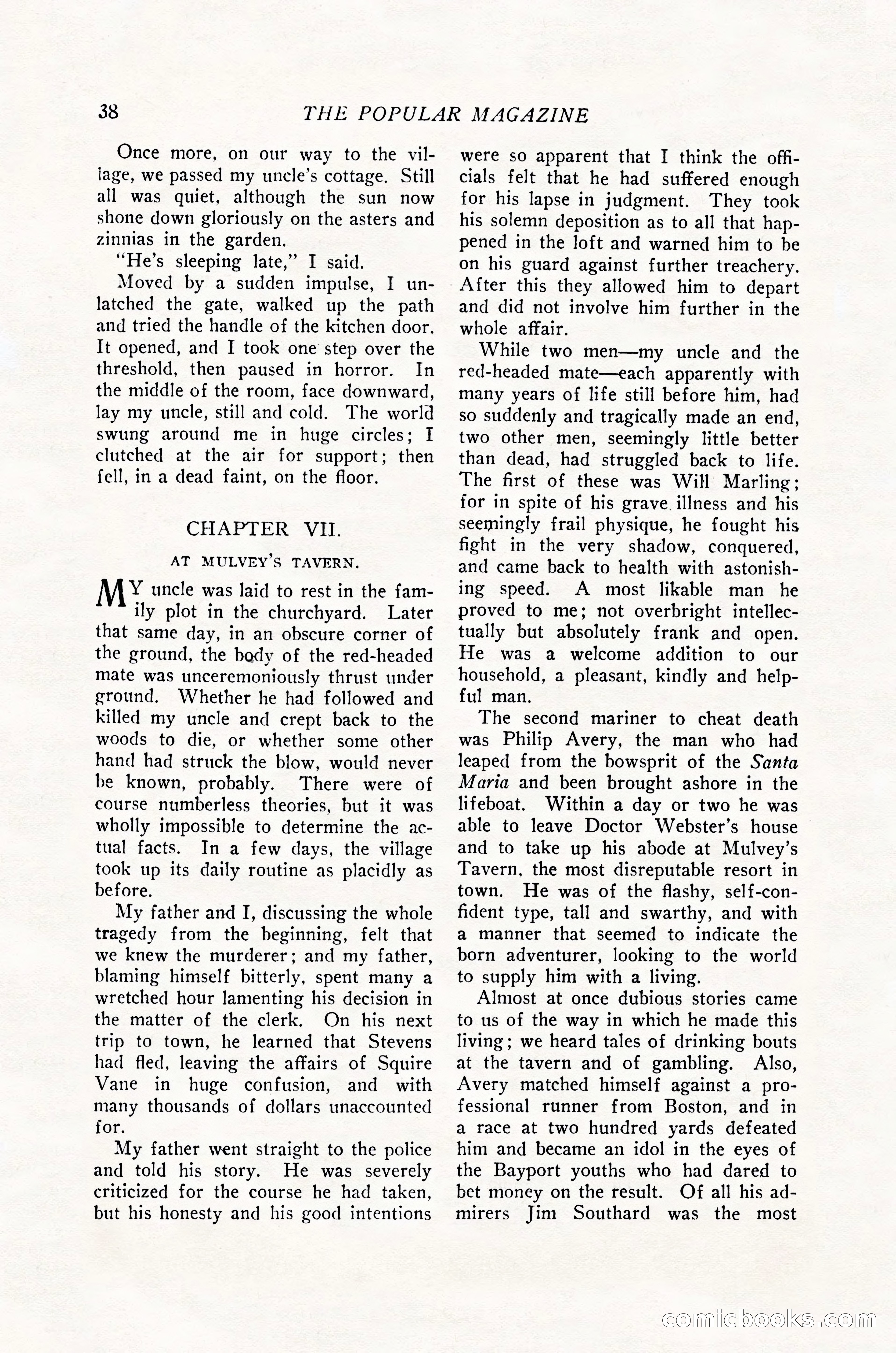 The Popular Magazine, June 20, 1926 — page 40 of 196