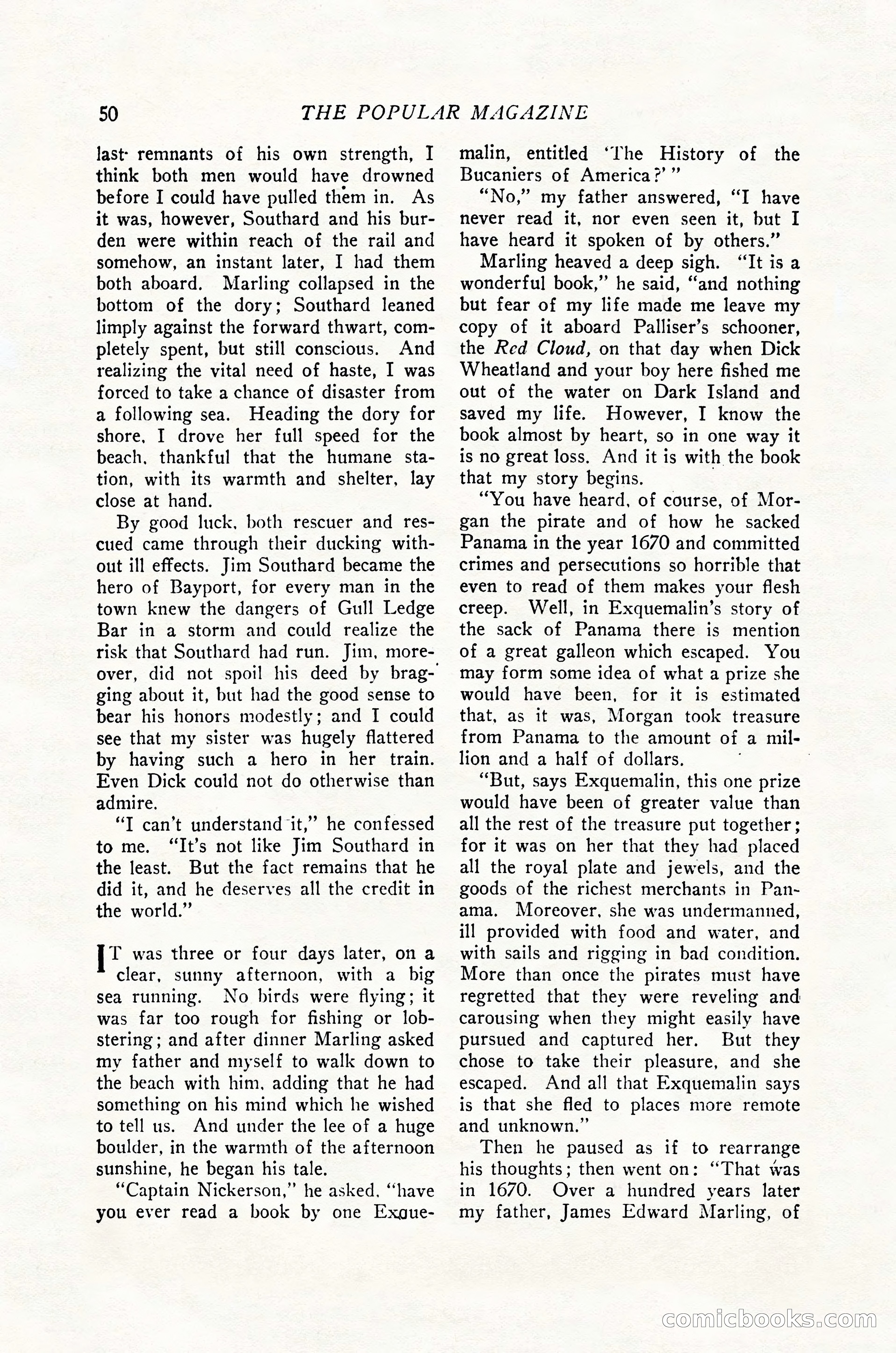 The Popular Magazine, June 20, 1926 — page 52 of 196