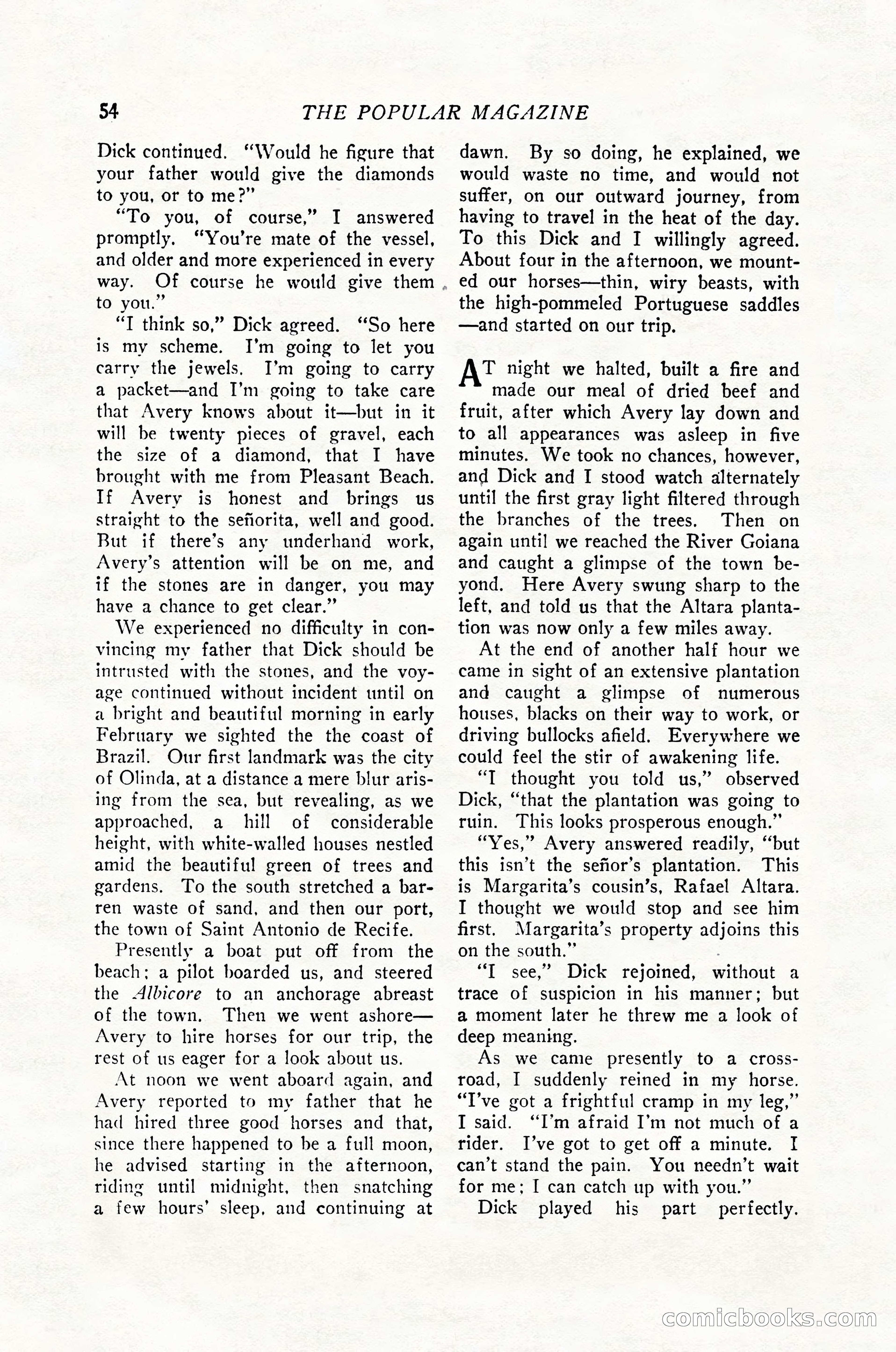 The Popular Magazine, June 20, 1926 — page 56 of 196