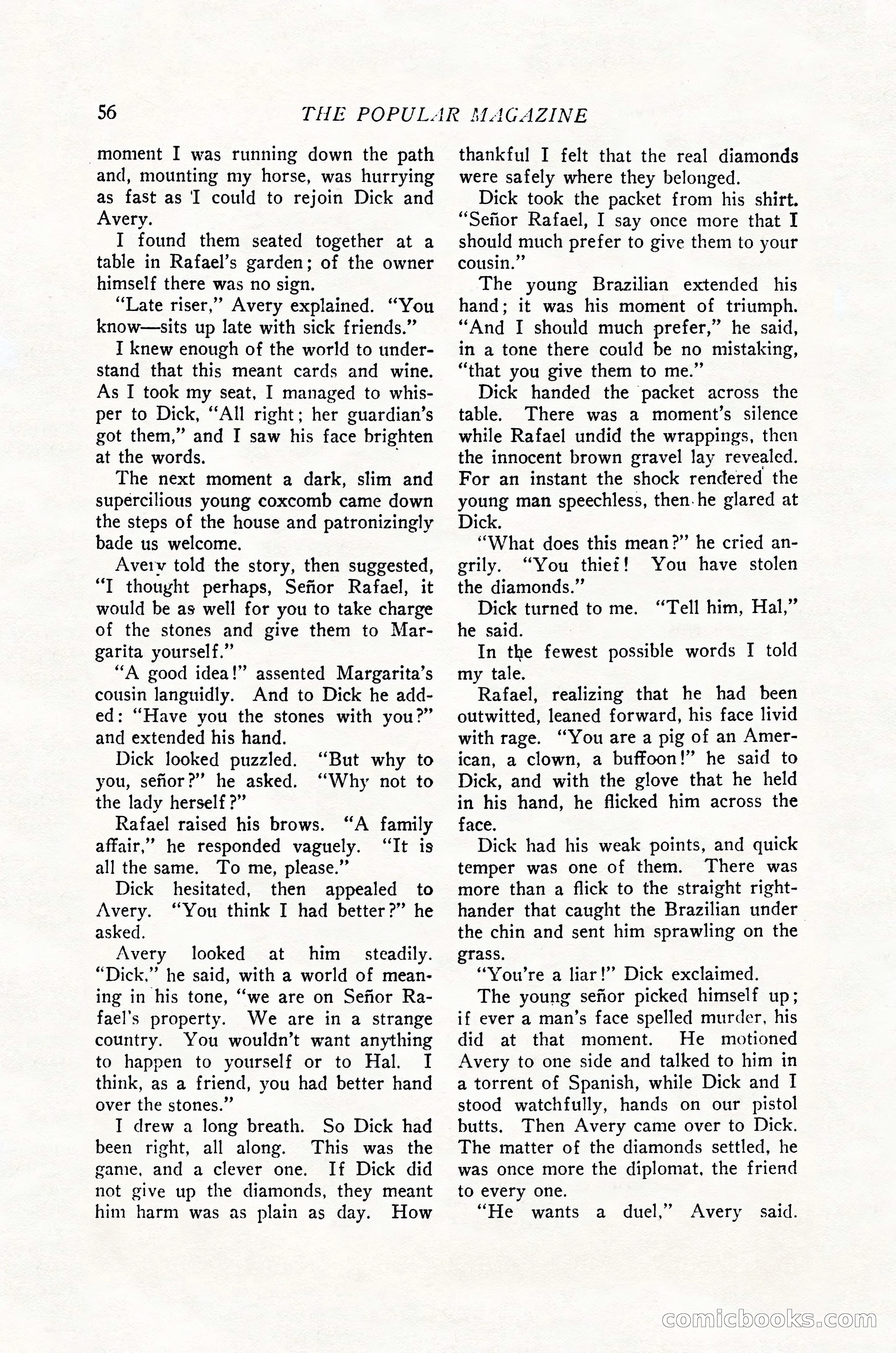 The Popular Magazine, June 20, 1926 — page 58 of 196