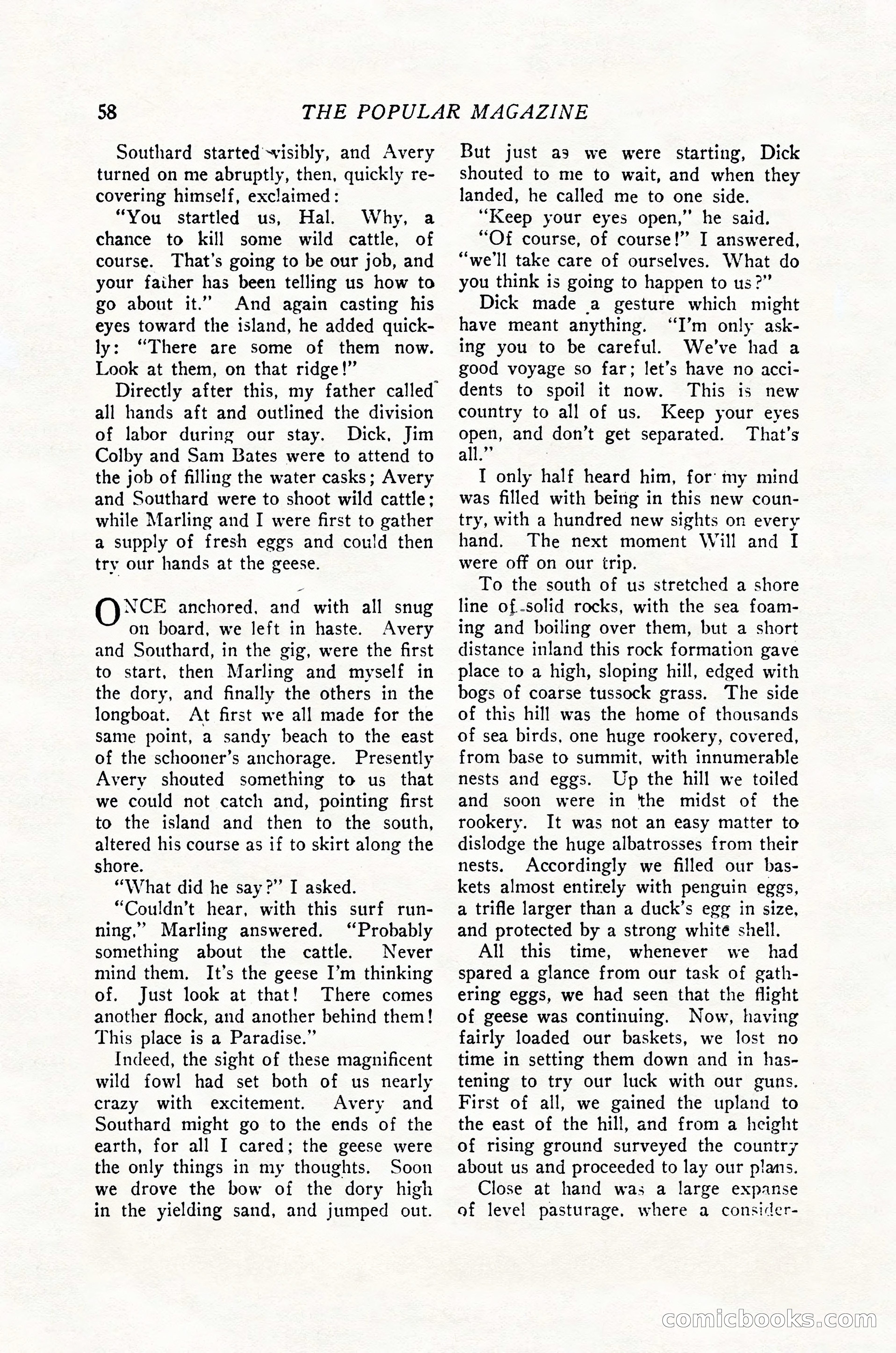 The Popular Magazine, June 20, 1926 — page 60 of 196