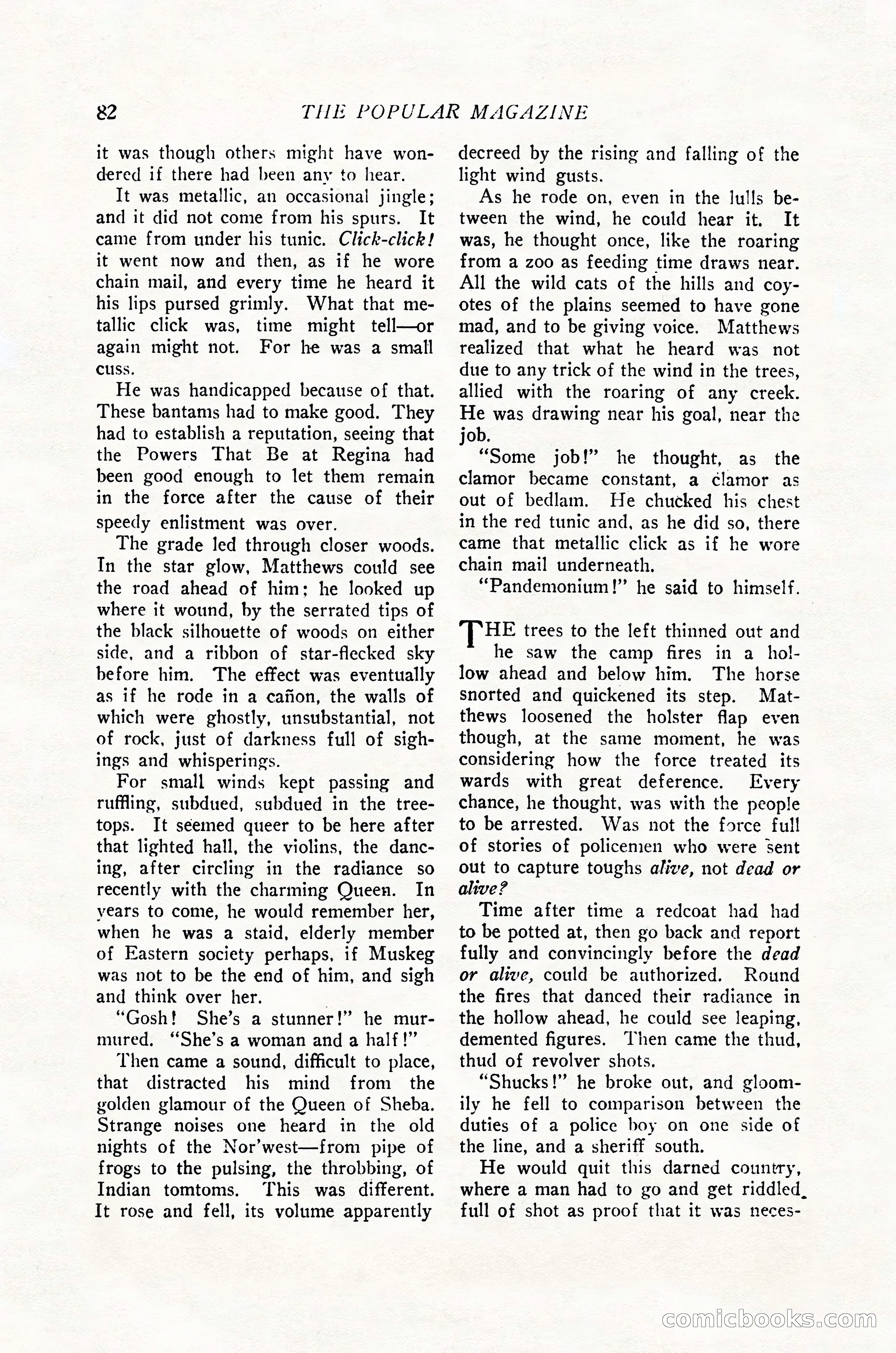 The Popular Magazine, June 20, 1926 — page 84 of 196