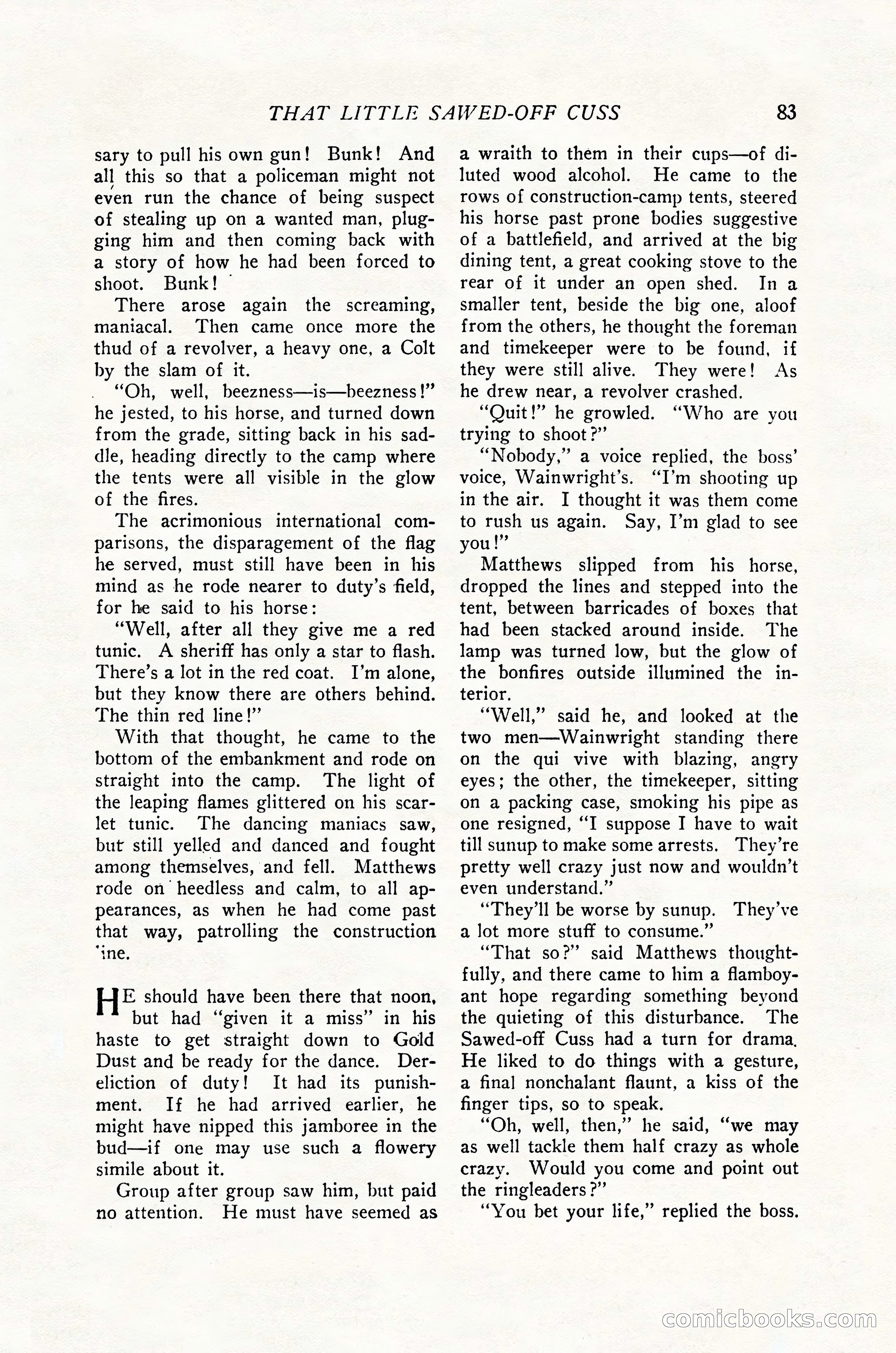 The Popular Magazine, June 20, 1926 — page 85 of 196