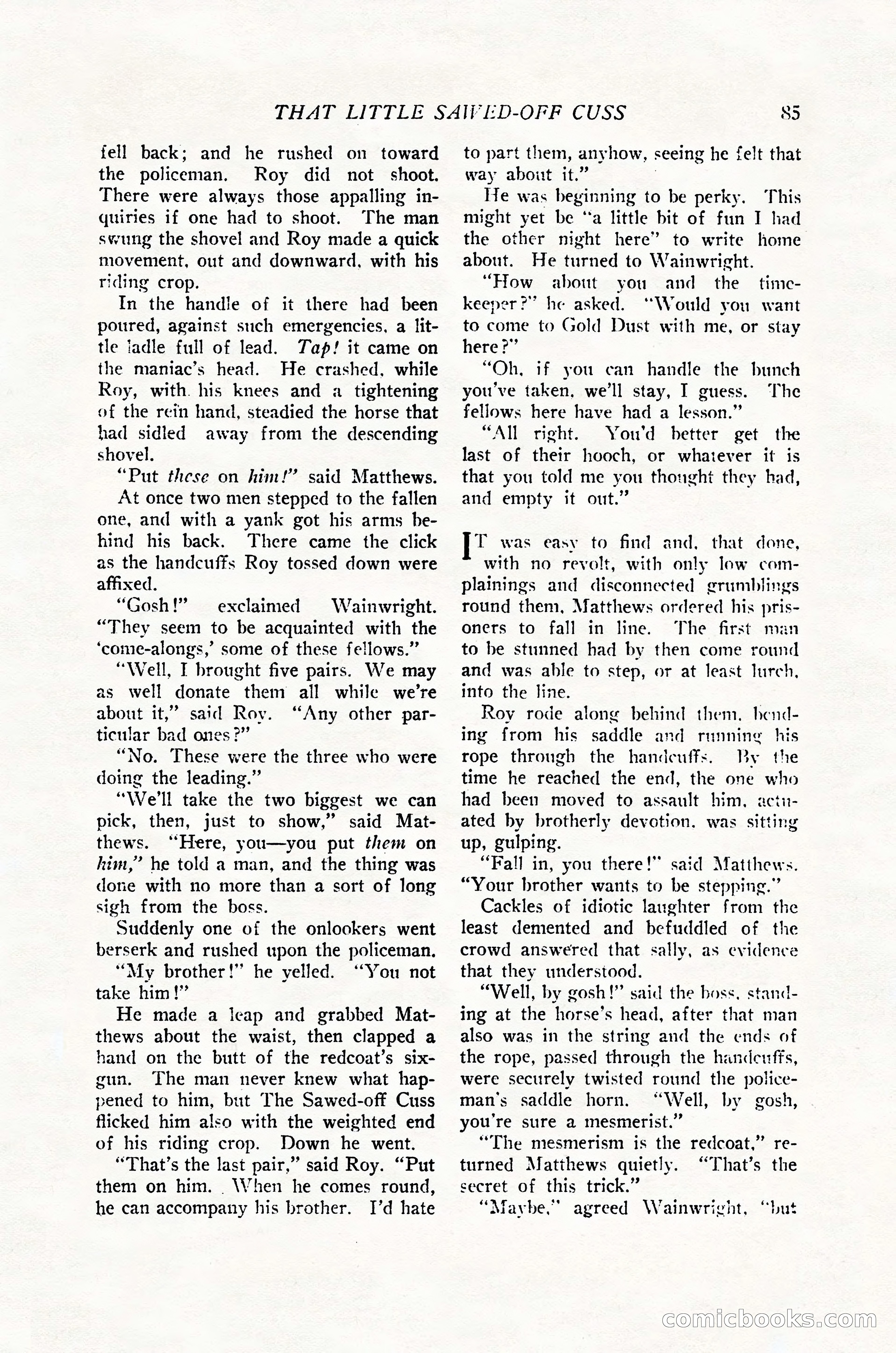The Popular Magazine, June 20, 1926 — page 87 of 196