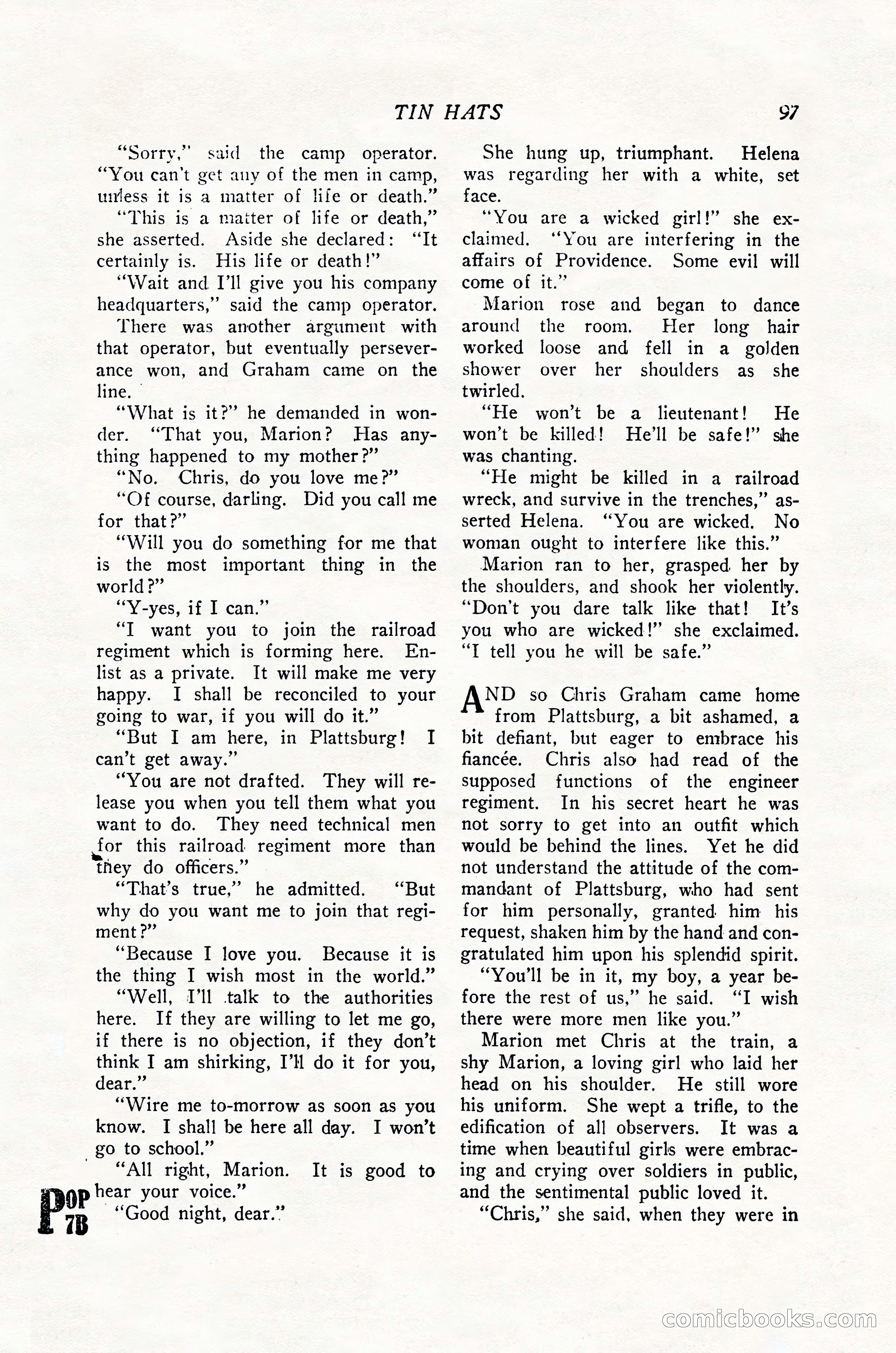 The Popular Magazine, June 20, 1926 — page 99 of 196