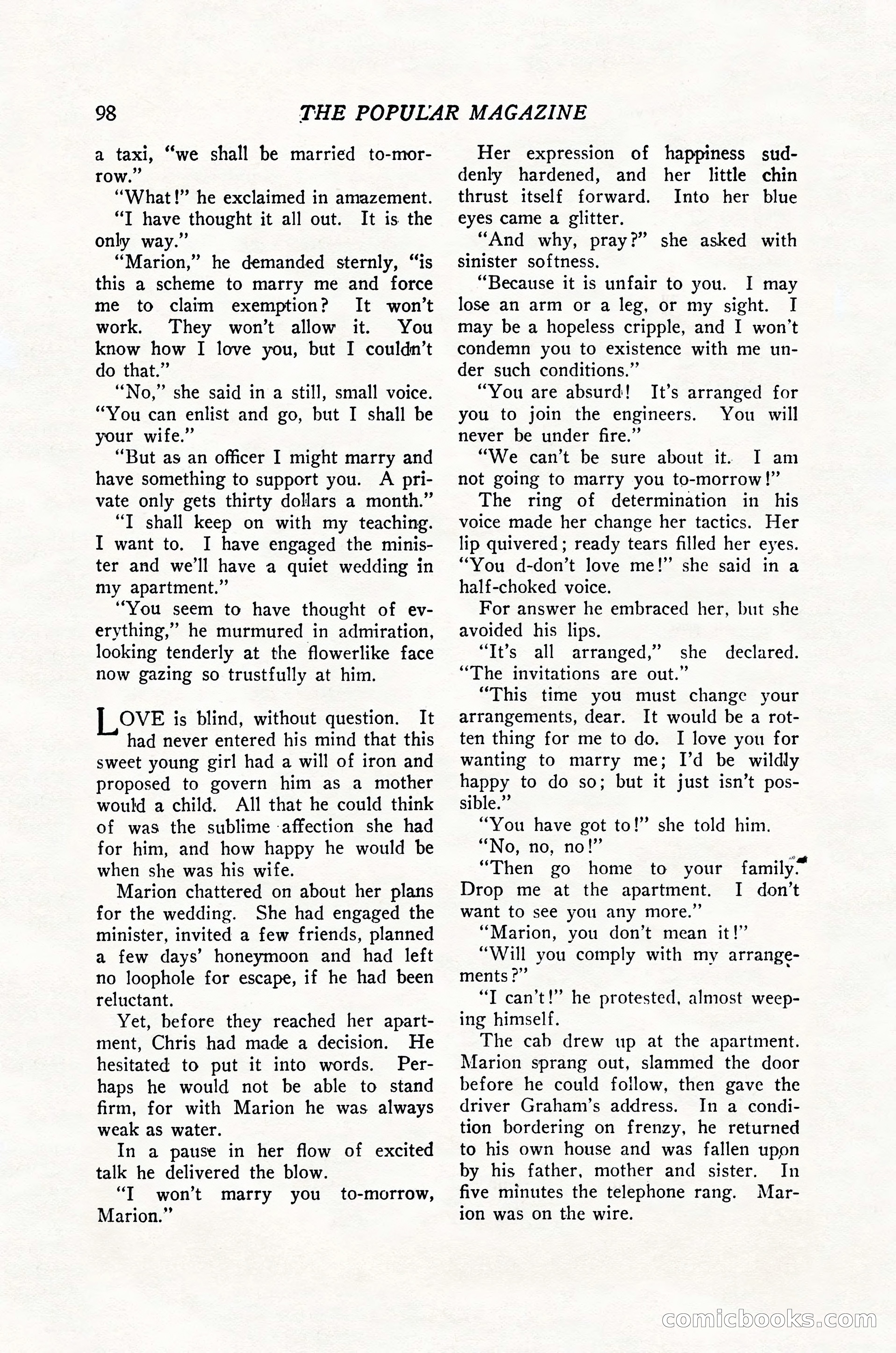 The Popular Magazine, June 20, 1926 — page 100 of 196