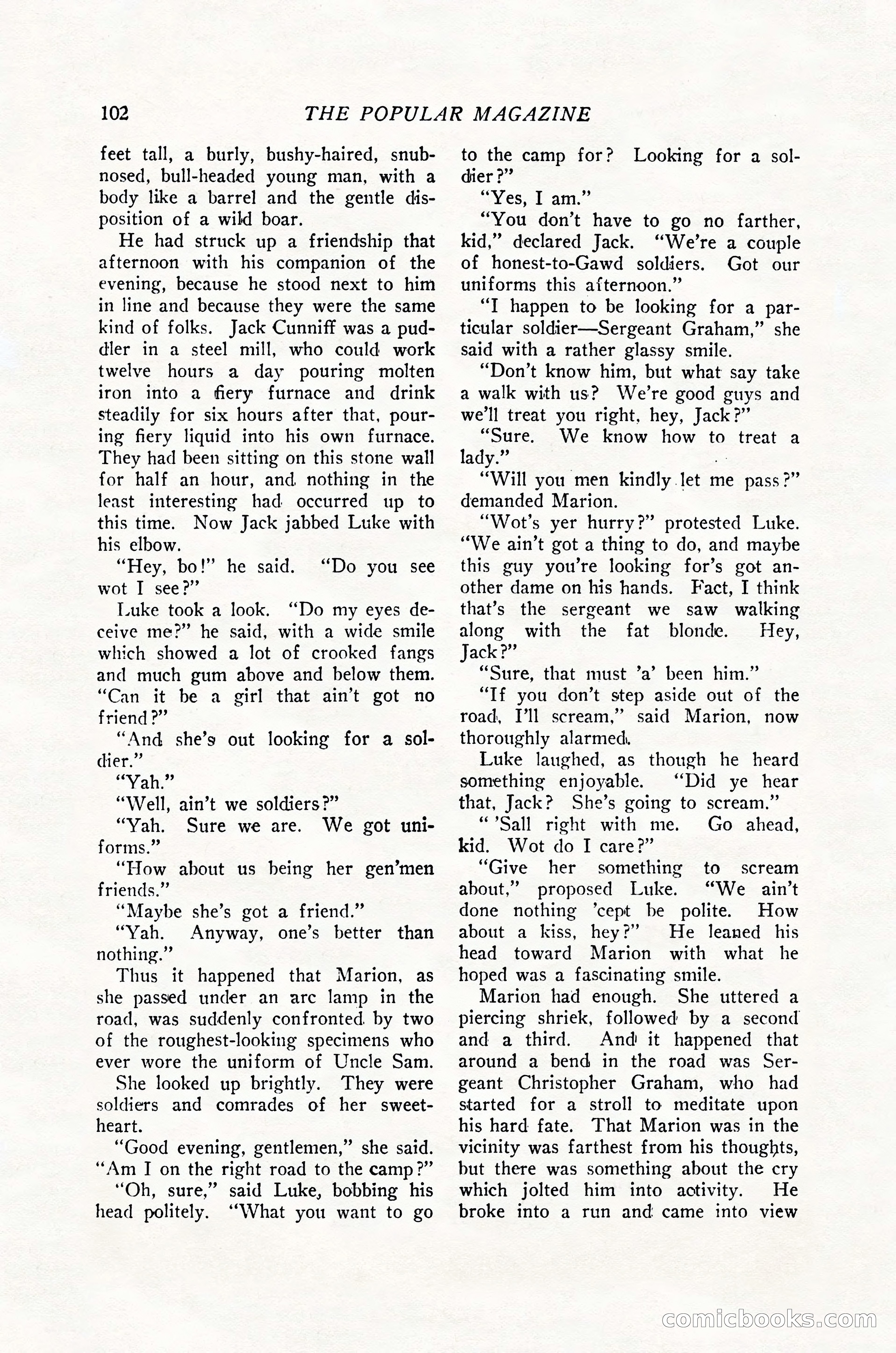 The Popular Magazine, June 20, 1926 — page 104 of 196