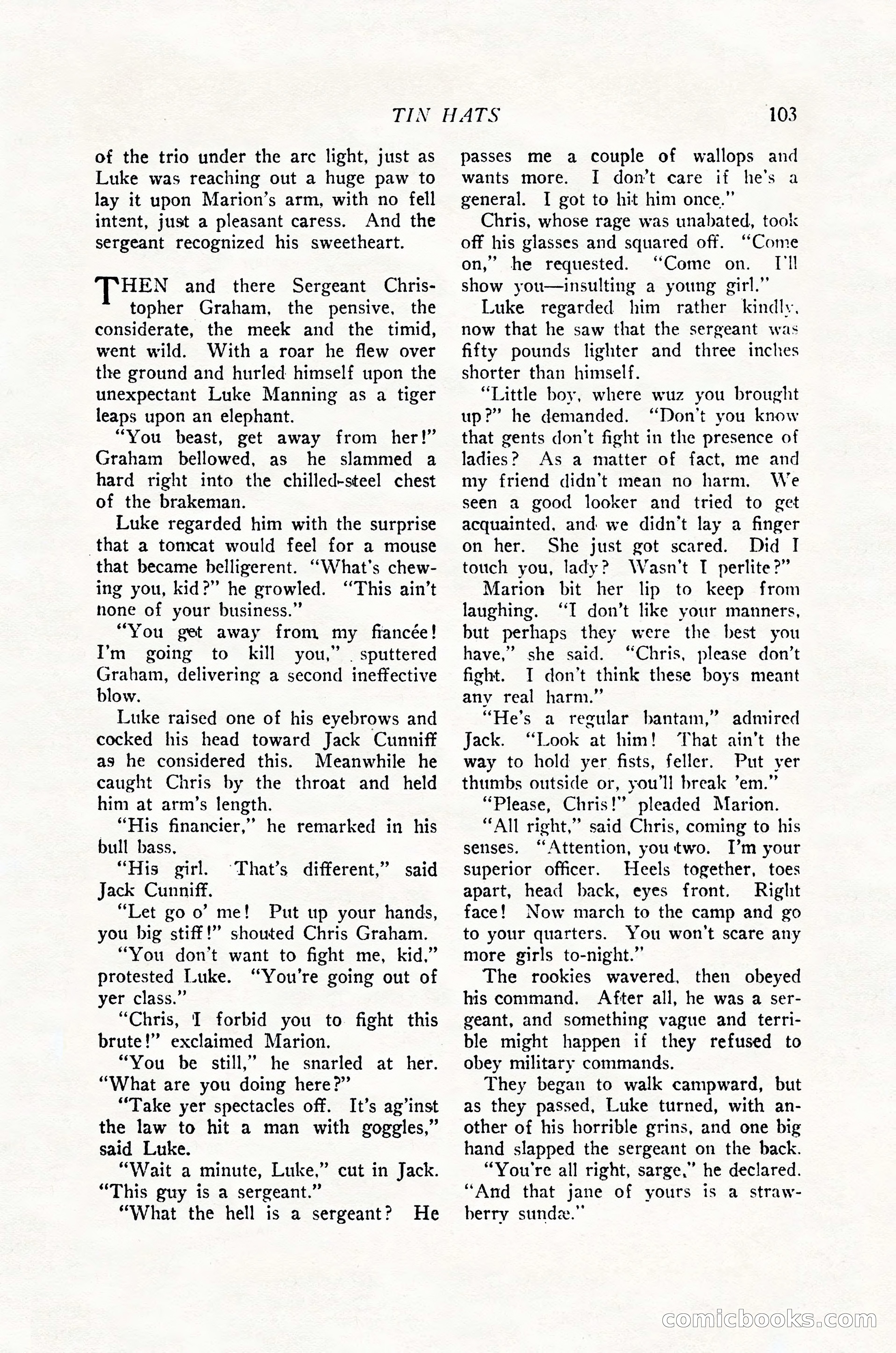 The Popular Magazine, June 20, 1926 — page 105 of 196