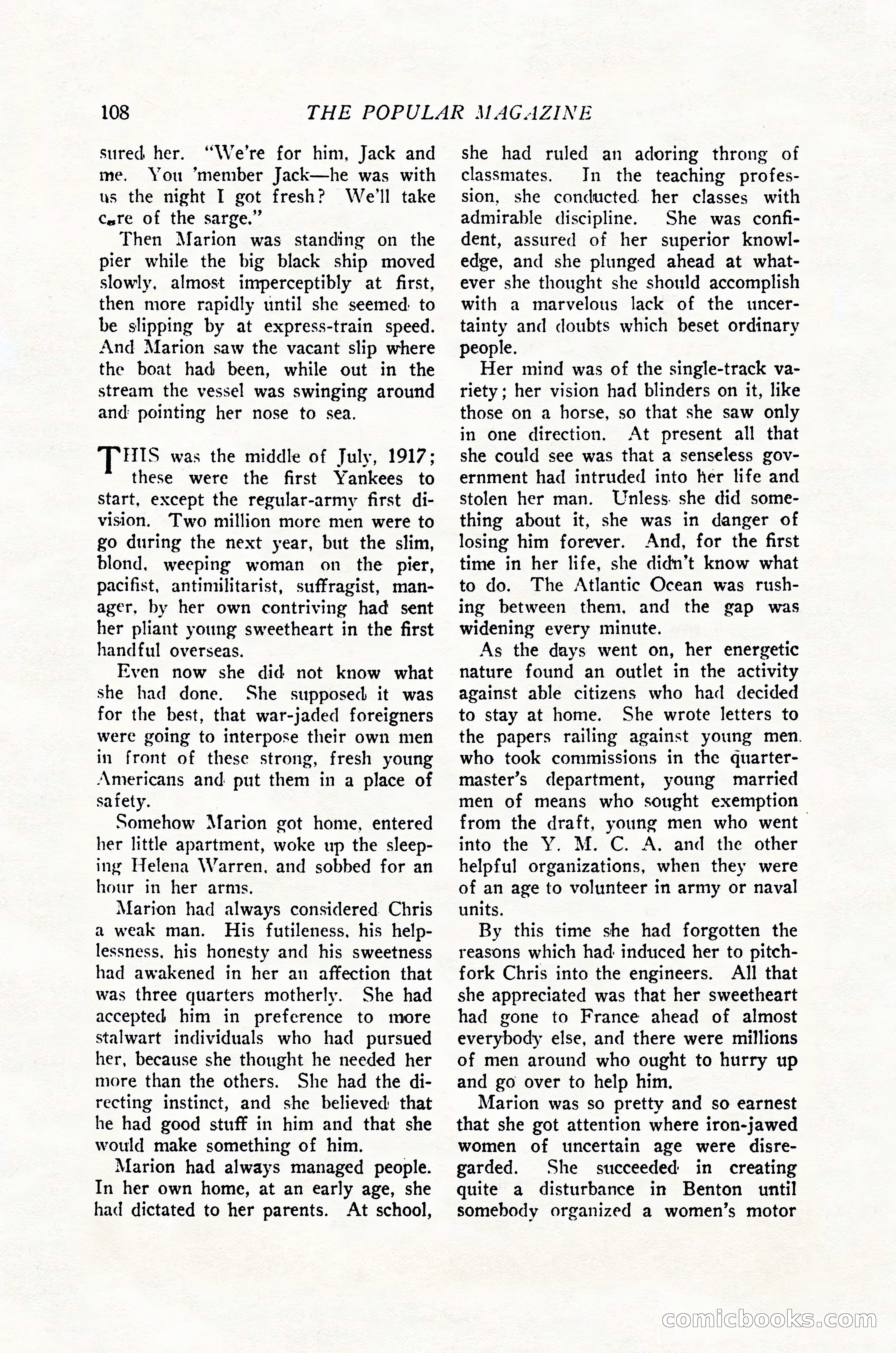 The Popular Magazine, June 20, 1926 — page 110 of 196