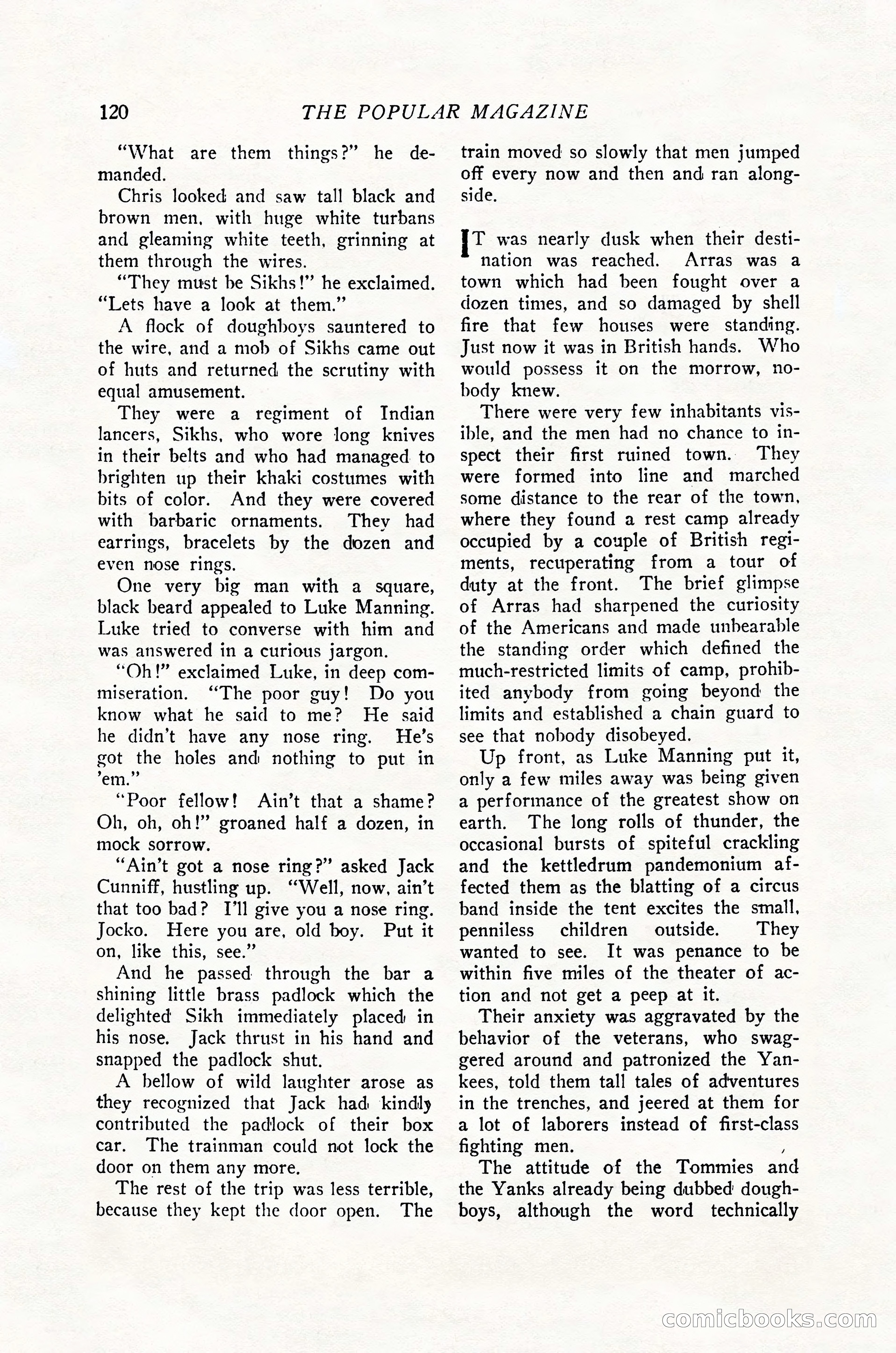 The Popular Magazine, June 20, 1926 — page 122 of 196